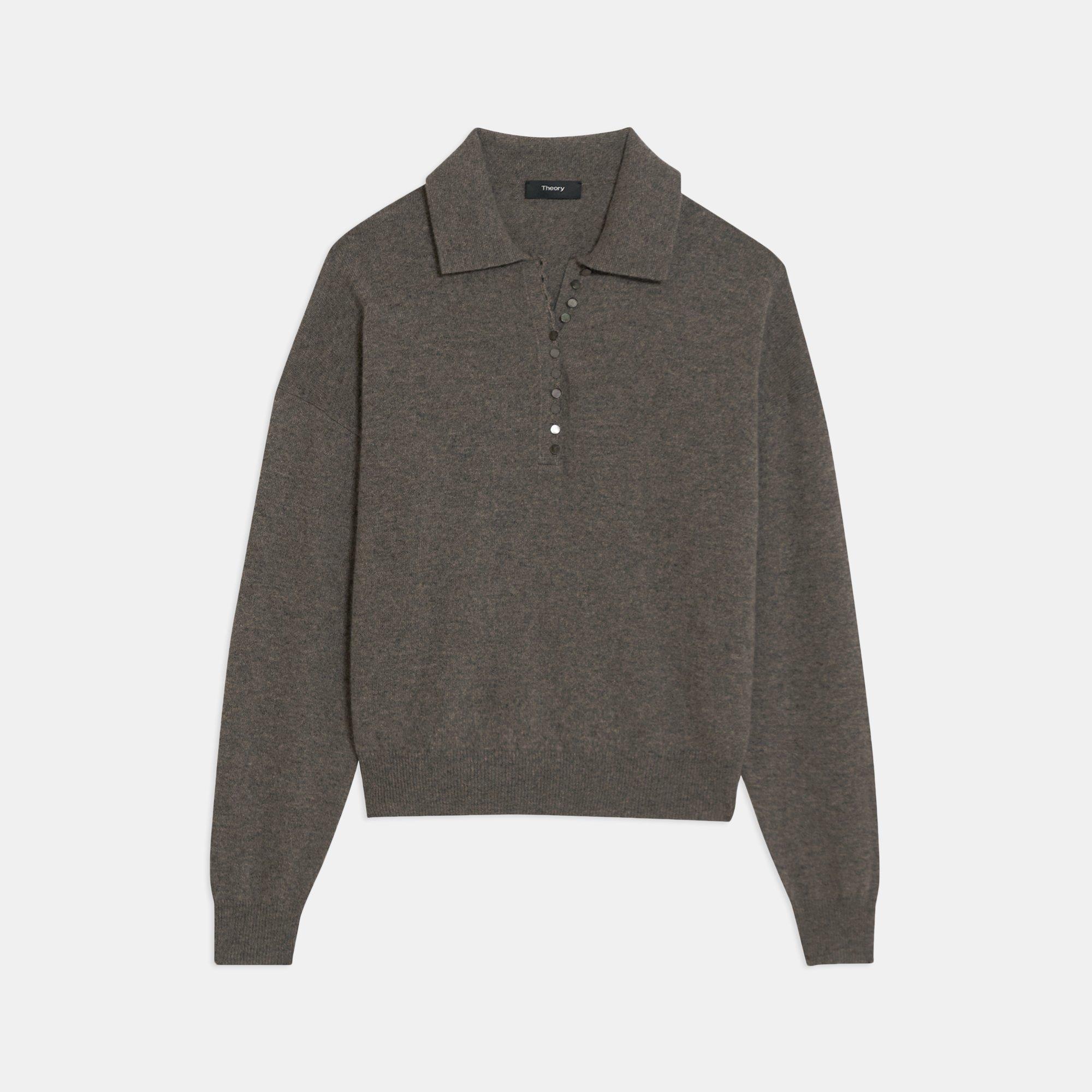 Cashmere Polo Sweater | Theory