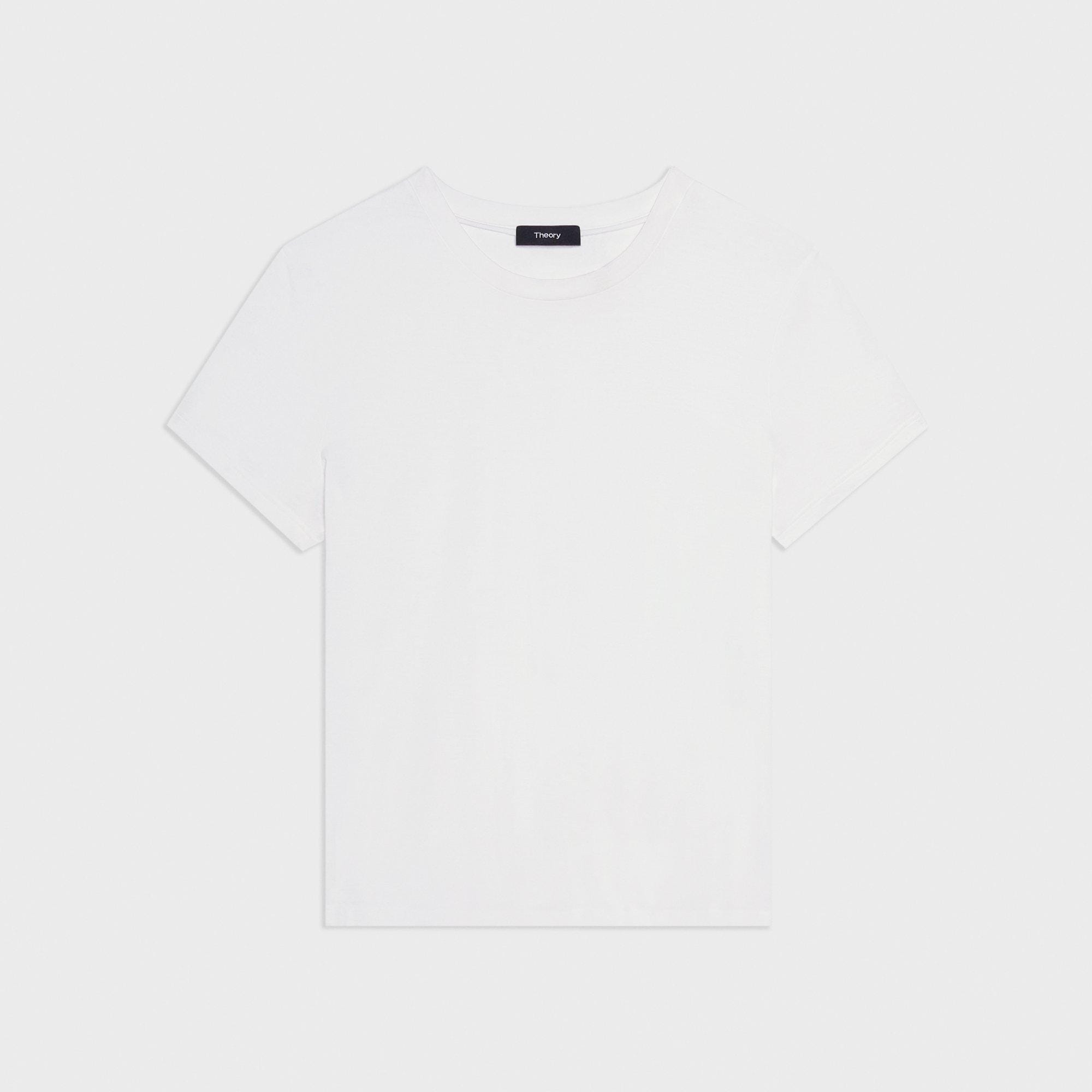 White Organic Cotton Tiny Tee | Theory