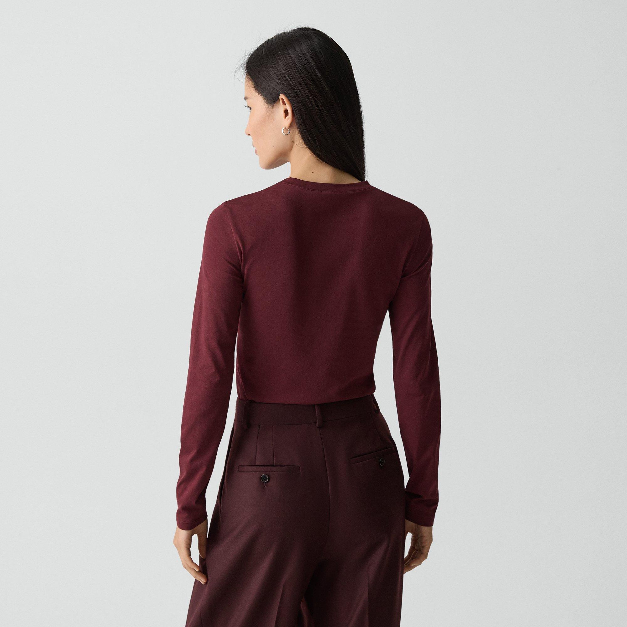 Tiny Long-Sleeve Tee in Organic Cotton