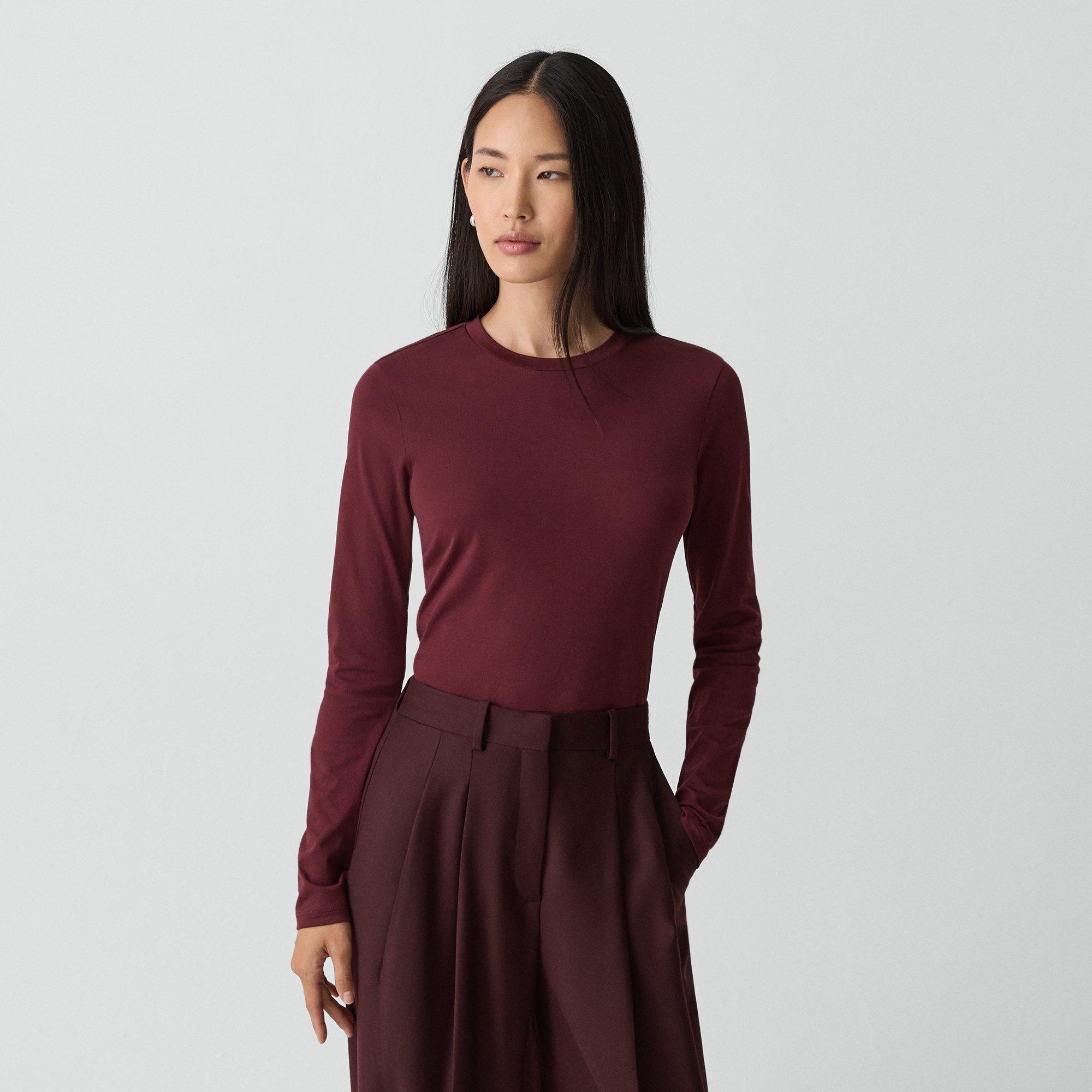 Tiny Long-Sleeve Tee in Organic Cotton