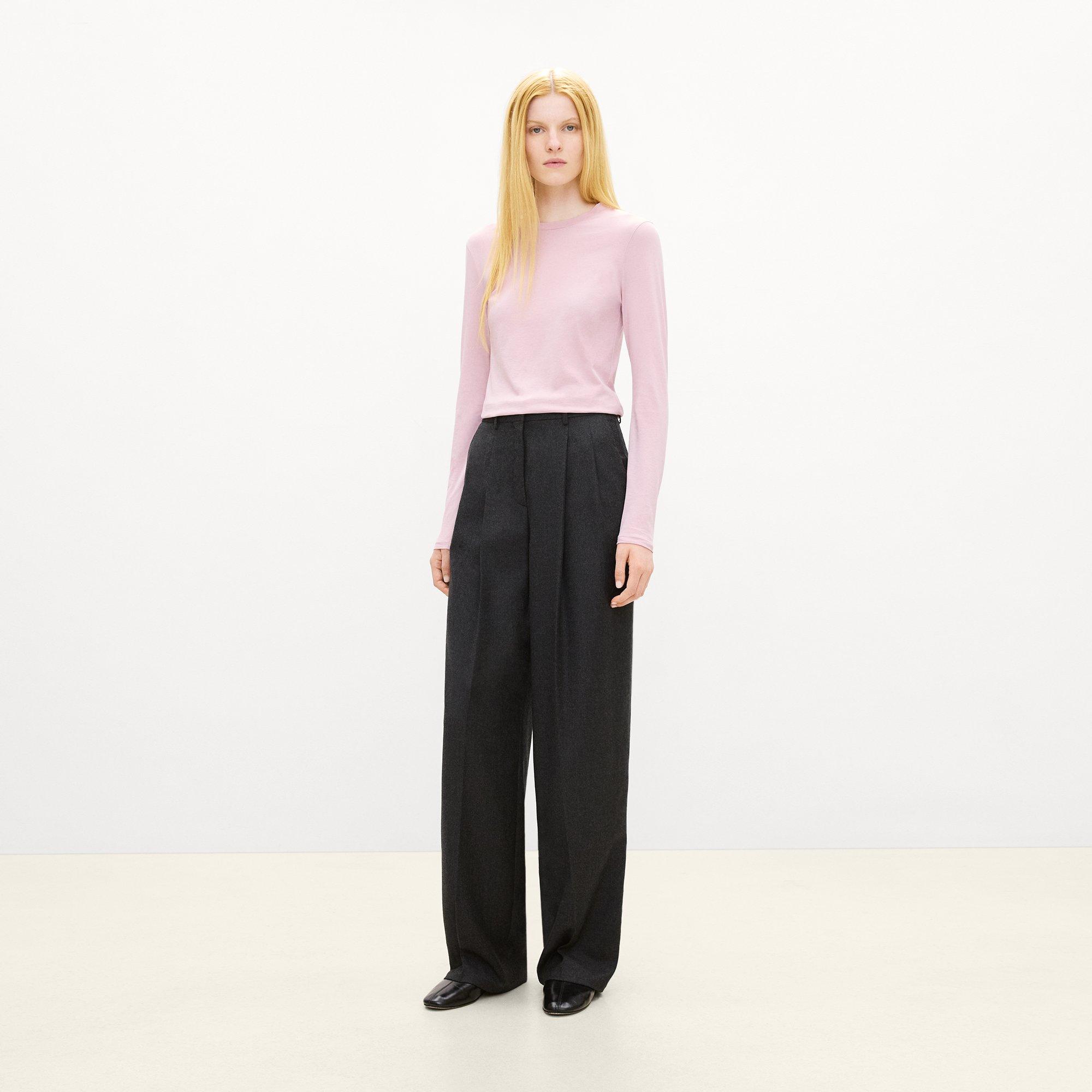 Tiny Long-Sleeve Tee in Organic Cotton
