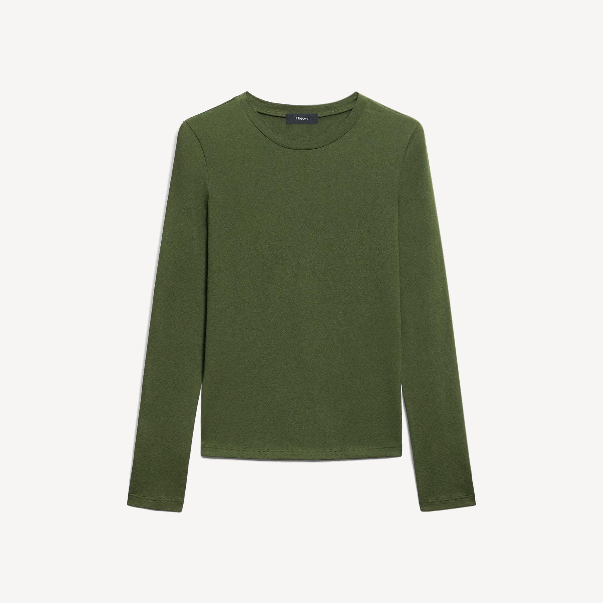 Tiny Long-Sleeve Tee in Organic Cotton