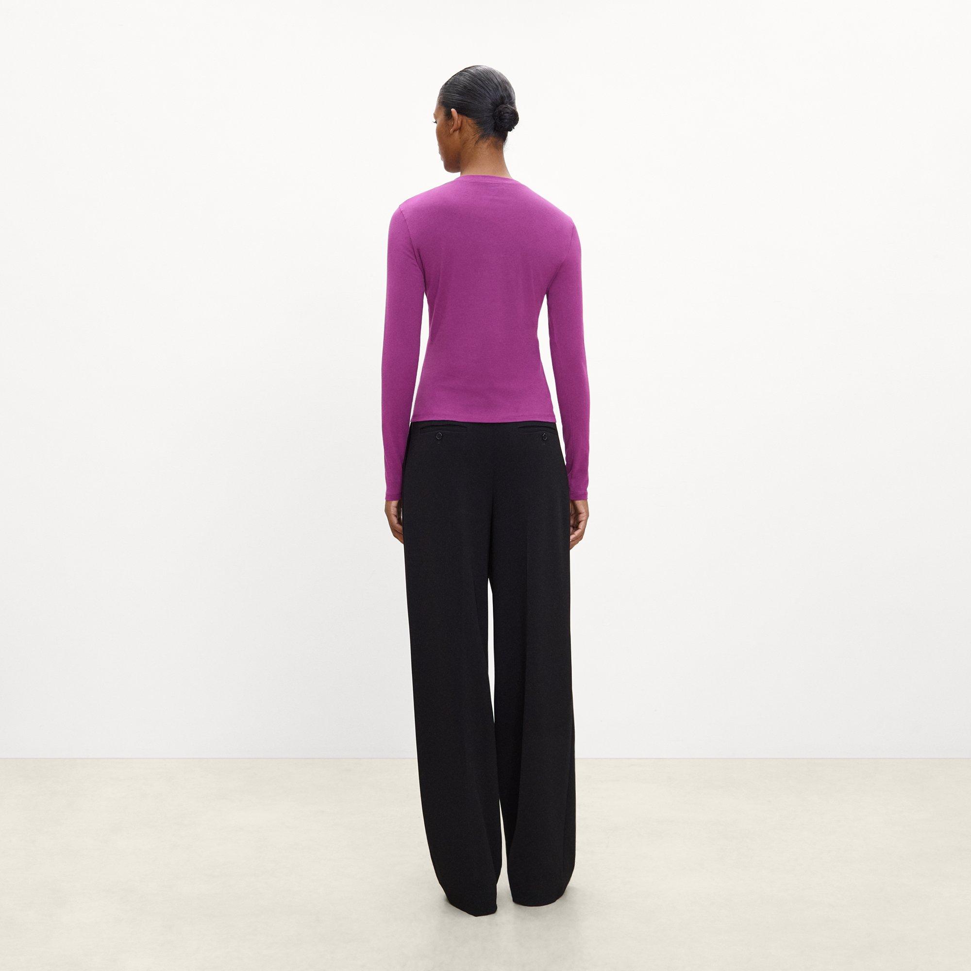 Tiny Long-Sleeve Tee in Organic Cotton