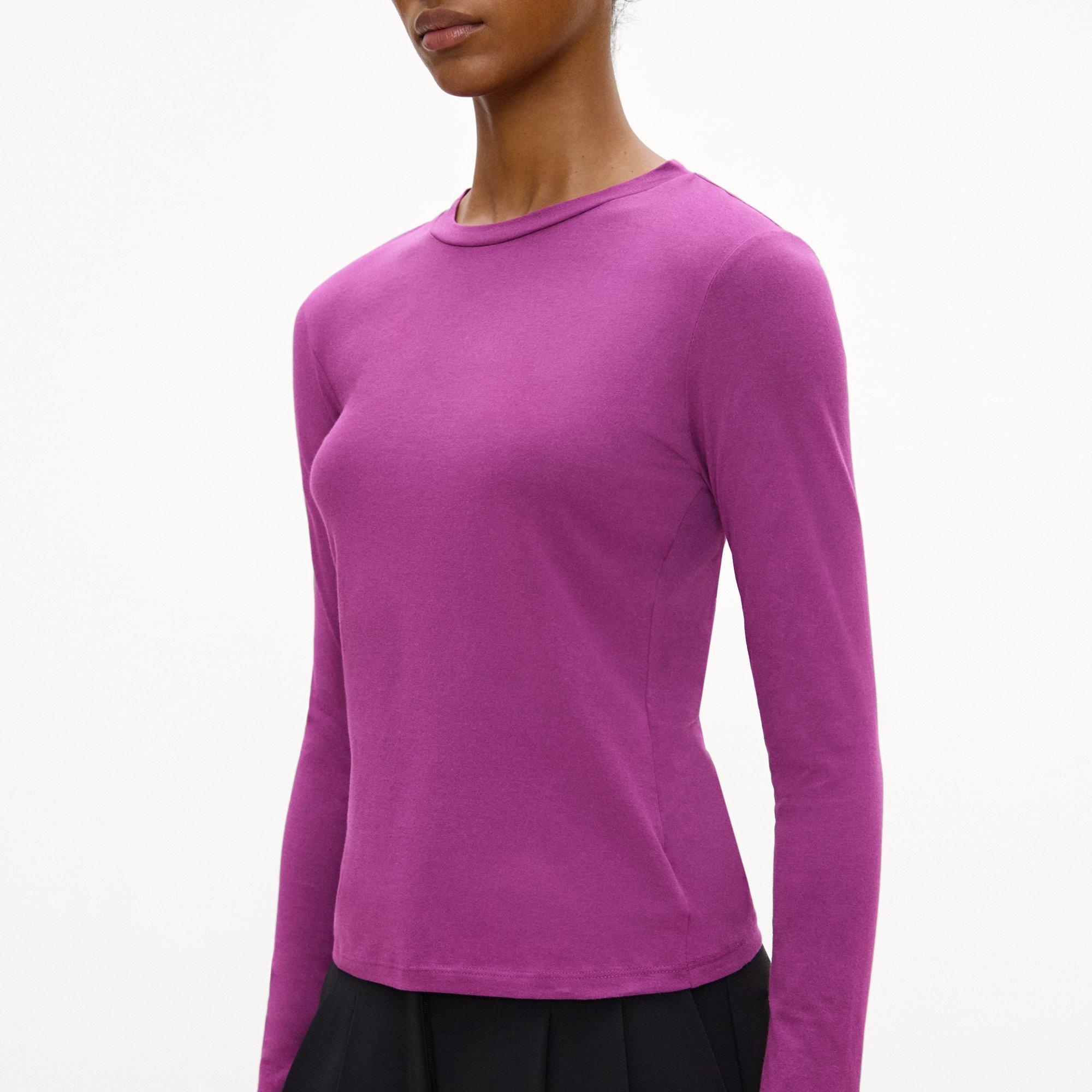 Tiny Long-Sleeve Tee in Organic Cotton