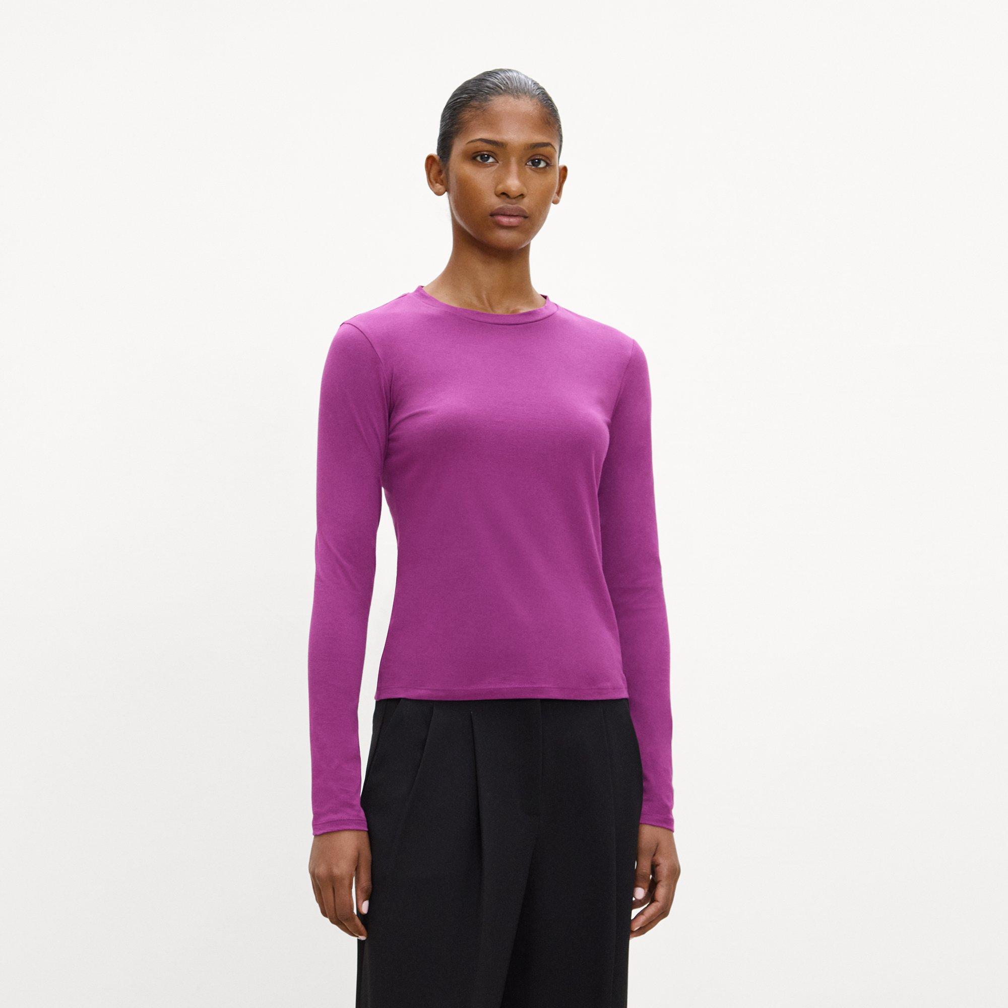Tiny Long-Sleeve Tee in Organic Cotton