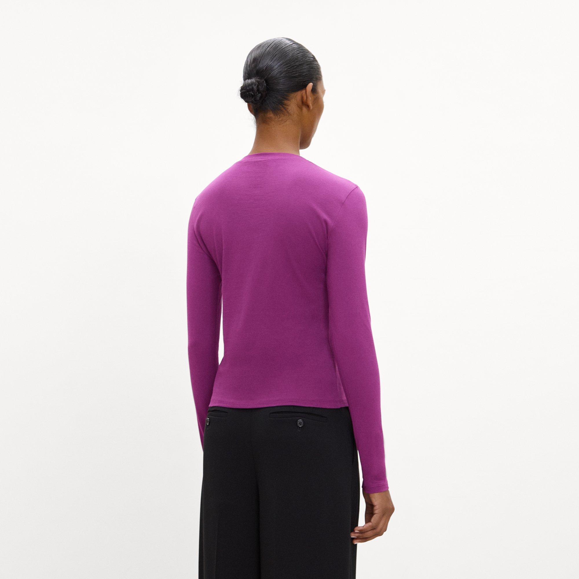 Tiny Long-Sleeve Tee in Organic Cotton