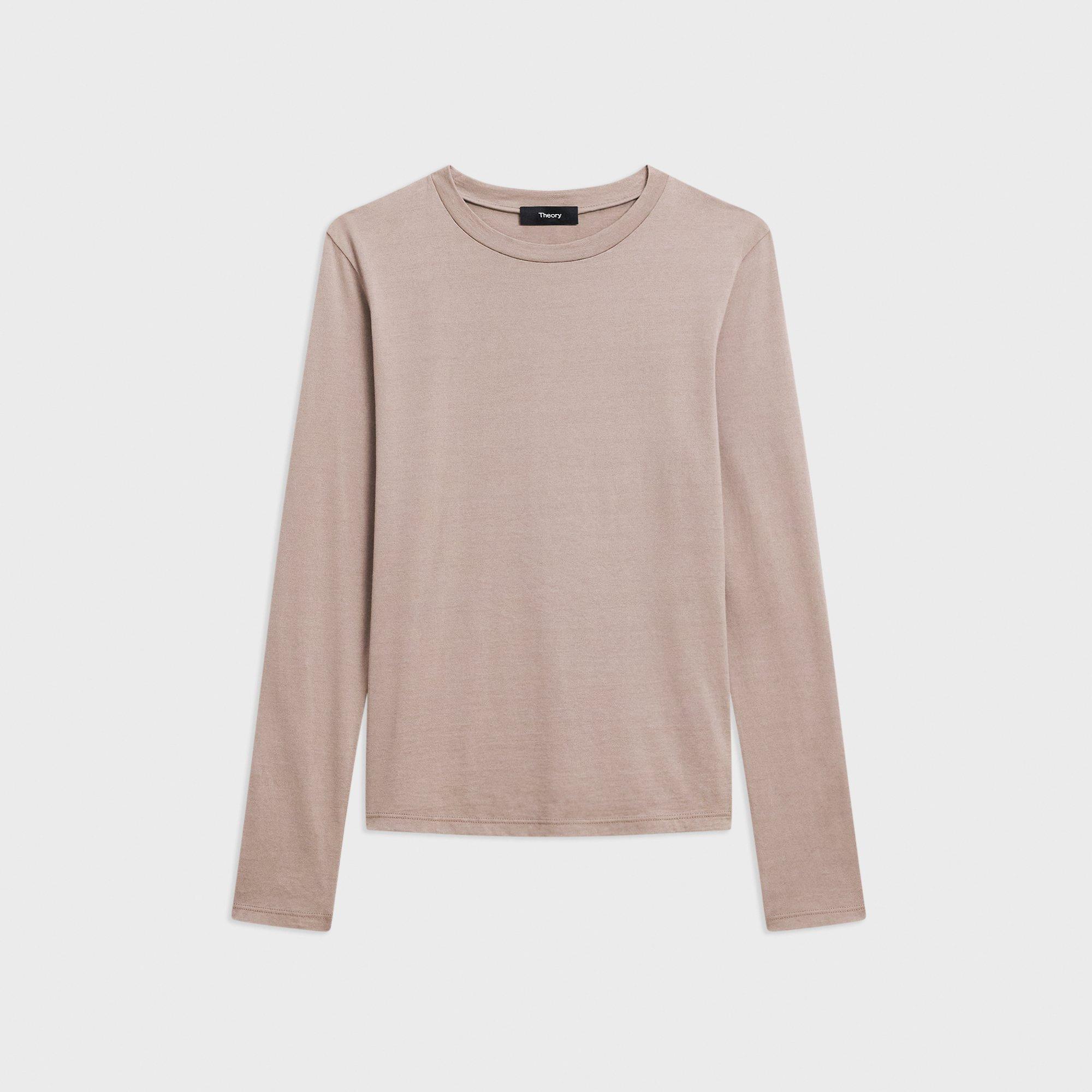 Tiny Long-Sleeve Tee in Organic Cotton