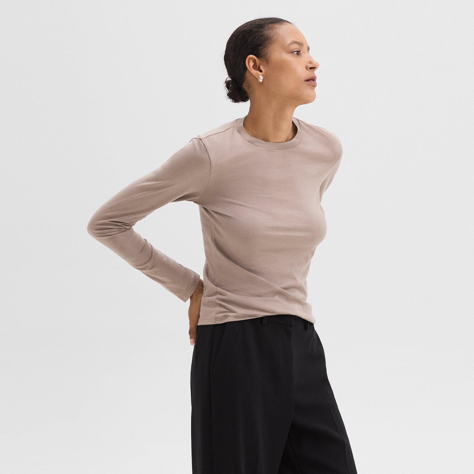 Tiny Long-Sleeve Tee in Organic Cotton