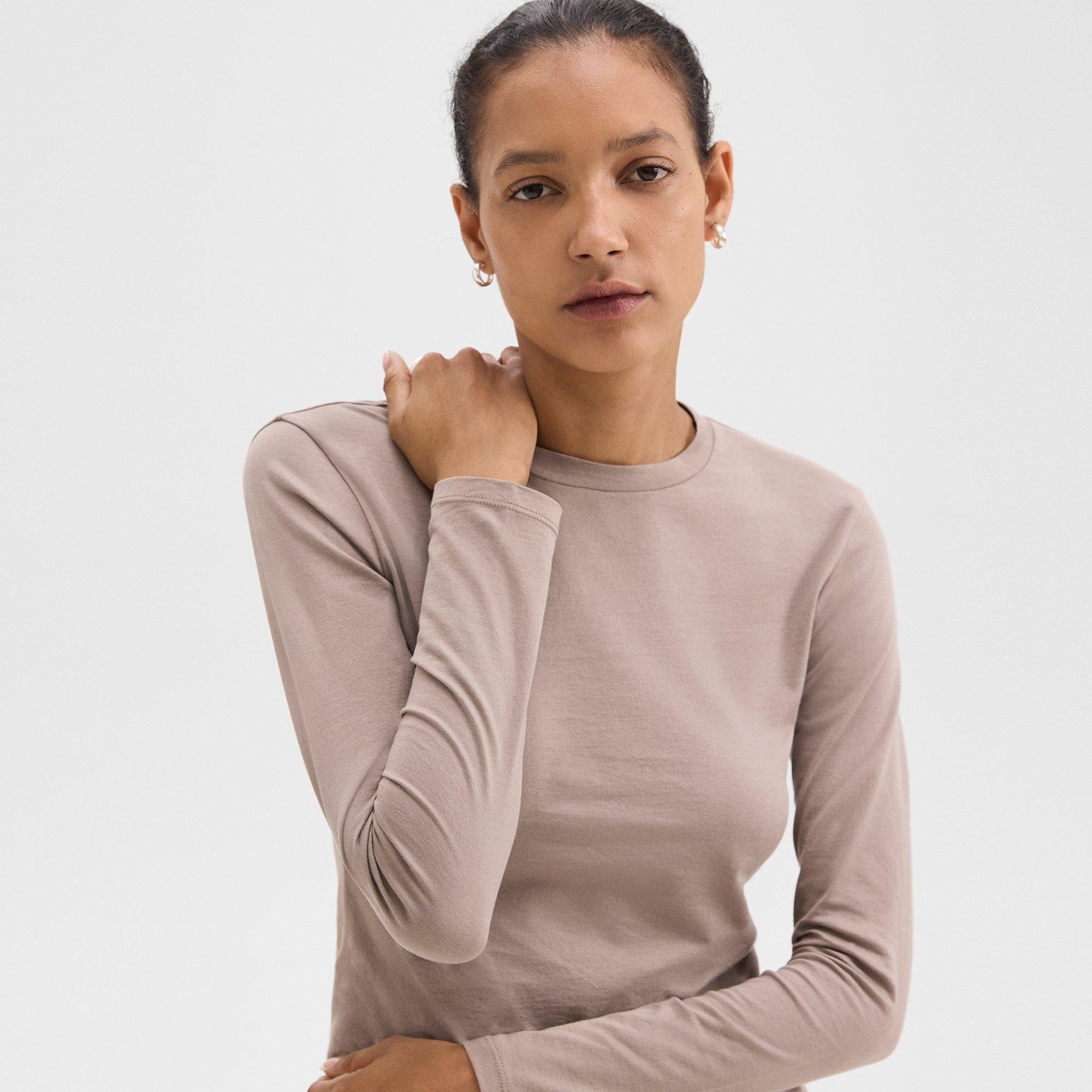 Tiny Long-Sleeve Tee in Organic Cotton