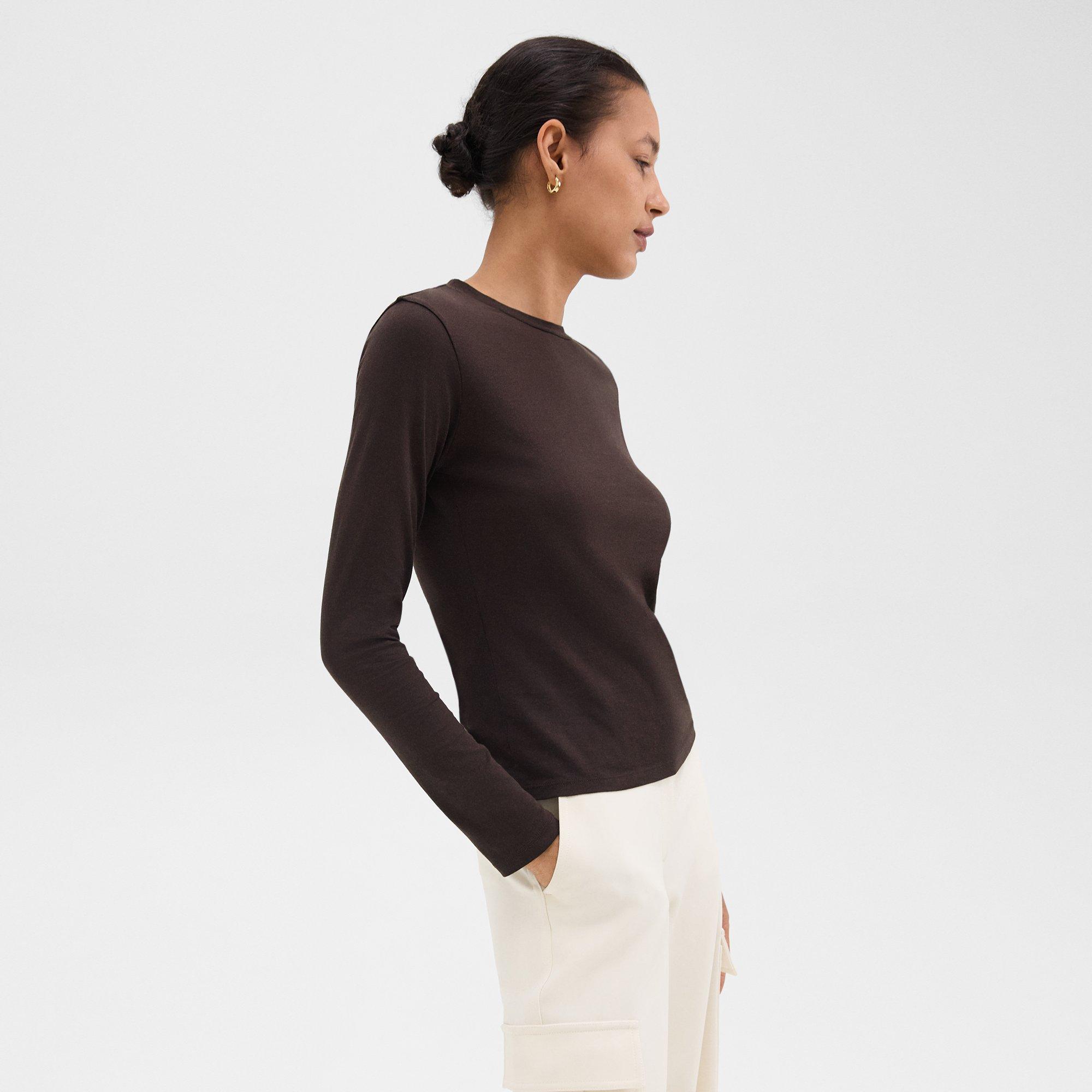 Tiny Long-Sleeve Tee in Organic Cotton