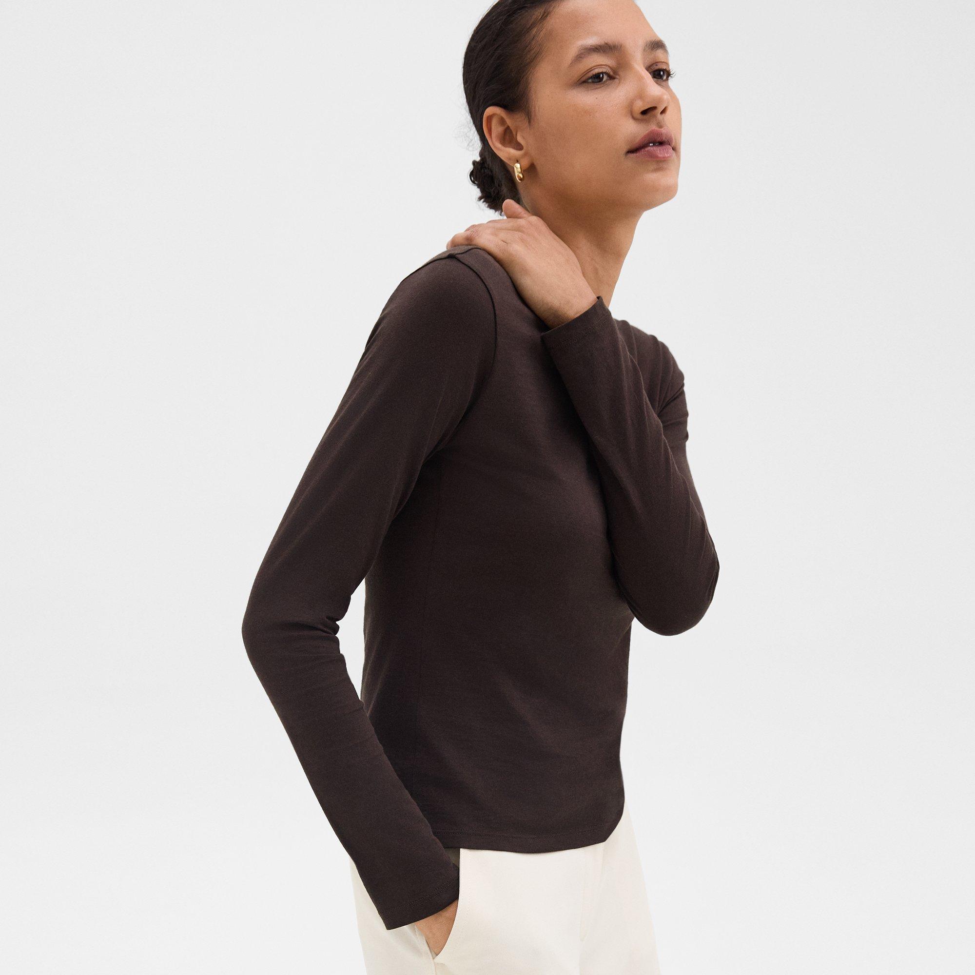 Tiny Long-Sleeve Tee in Organic Cotton