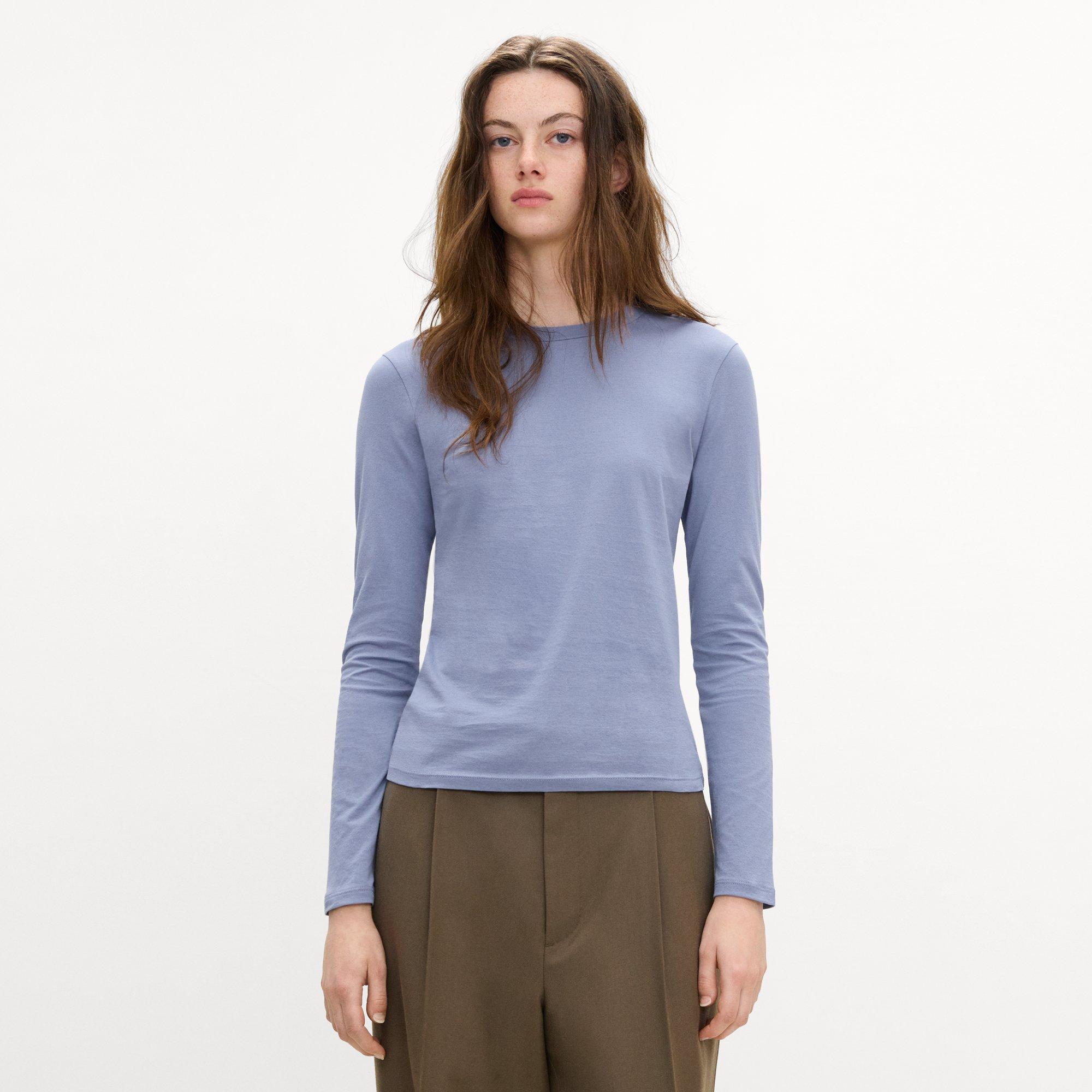 Tiny Long-Sleeve Tee in Organic Cotton