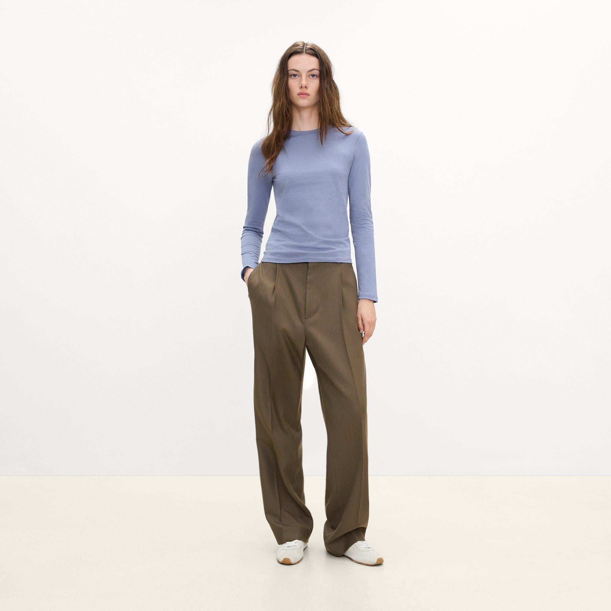 Tiny Long-Sleeve Tee in Organic Cotton