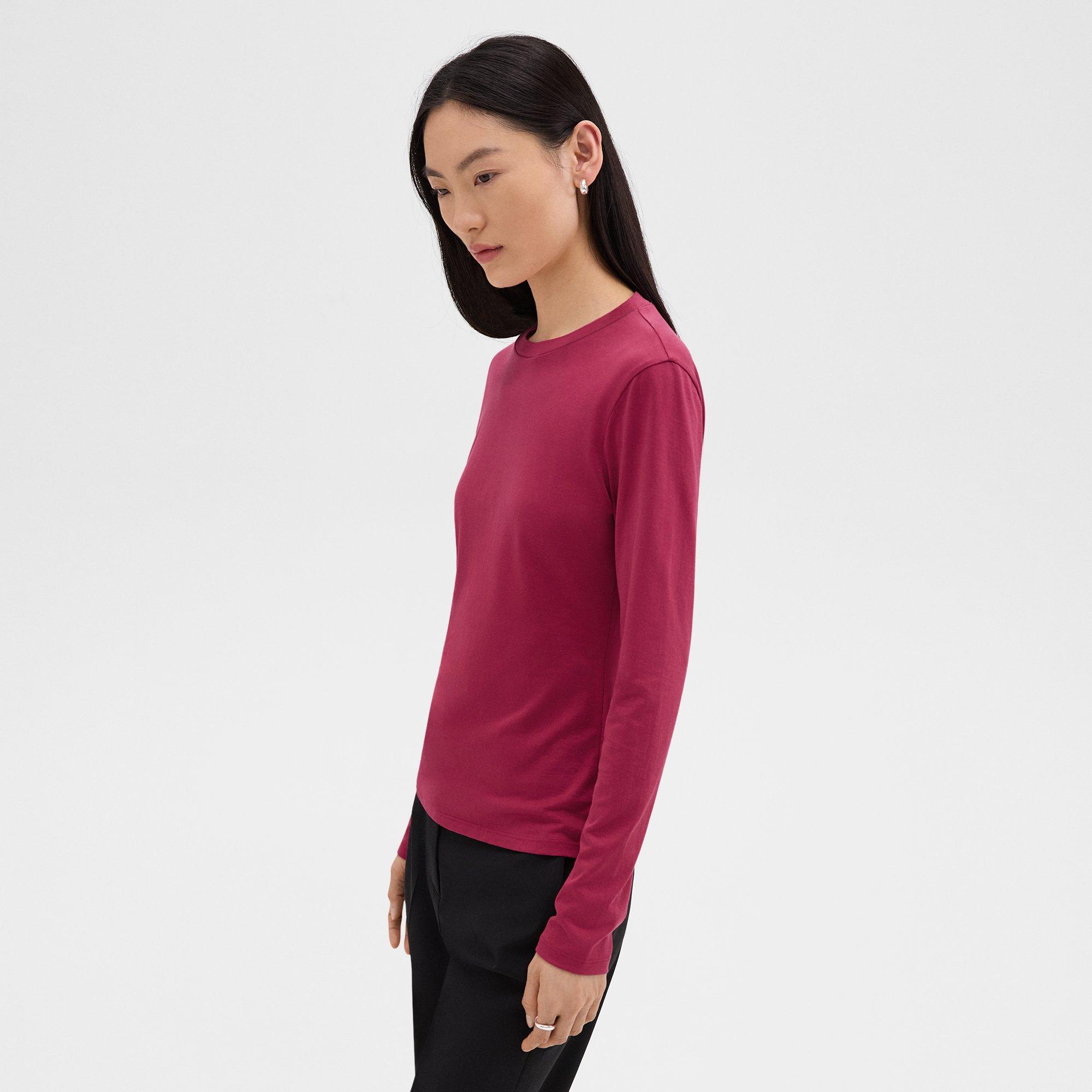 Tiny Long-Sleeve Tee in Organic Cotton