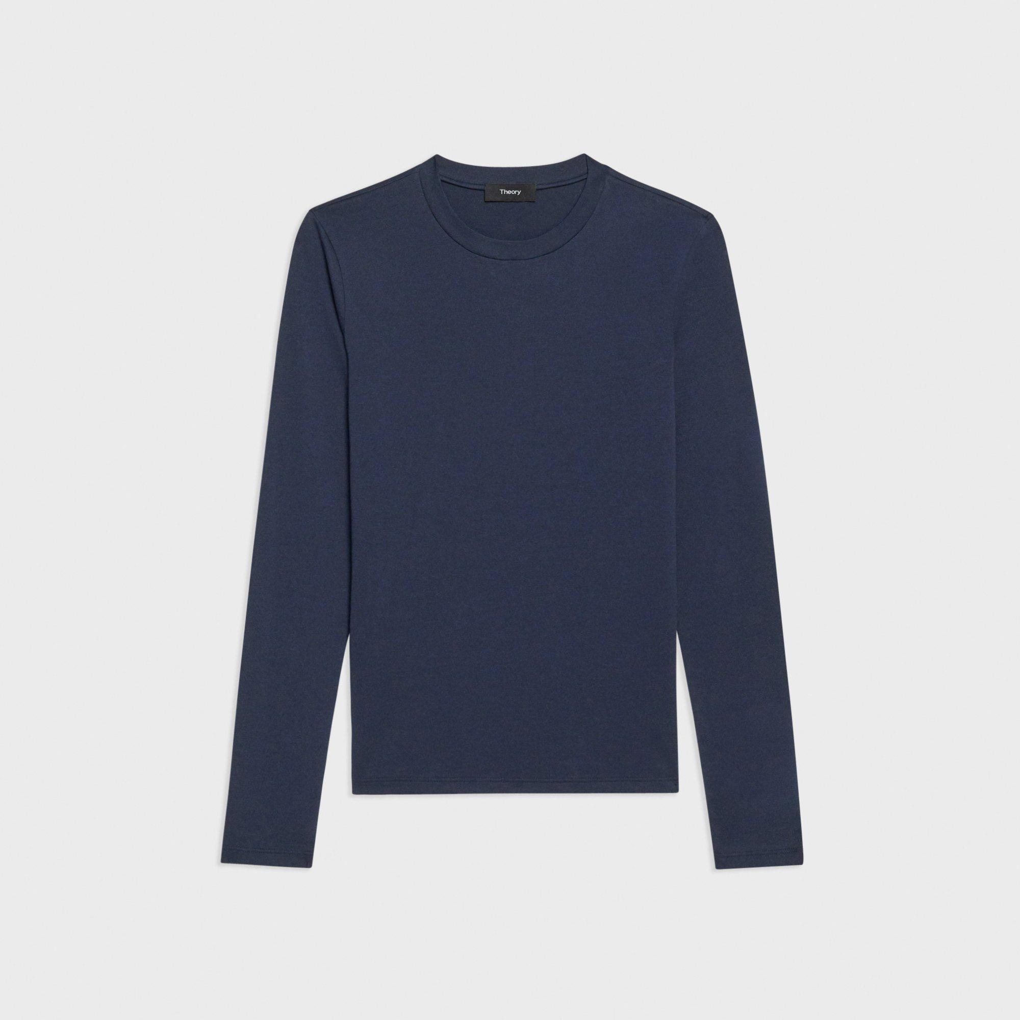 Tiny Long-Sleeve Tee in Organic Cotton