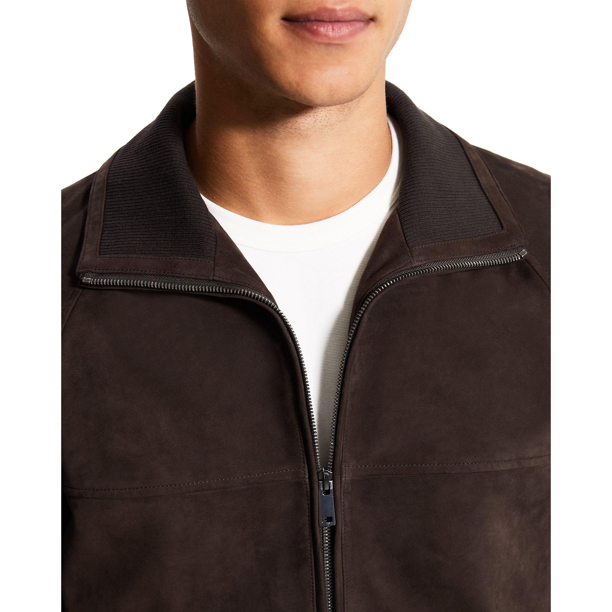 Otis Jacke aus Veloursleder