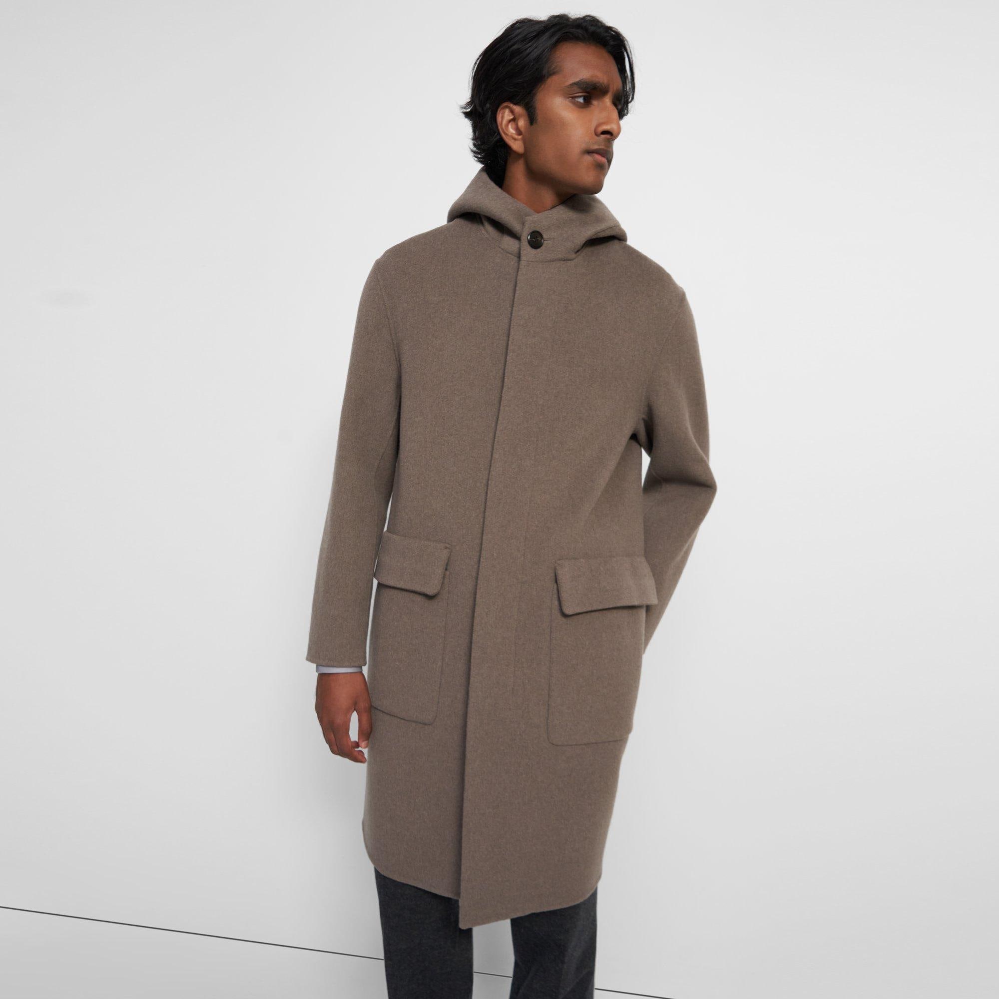 Nae コート WoolCashmere Hoodie Coat_olive アウター | red-village.com