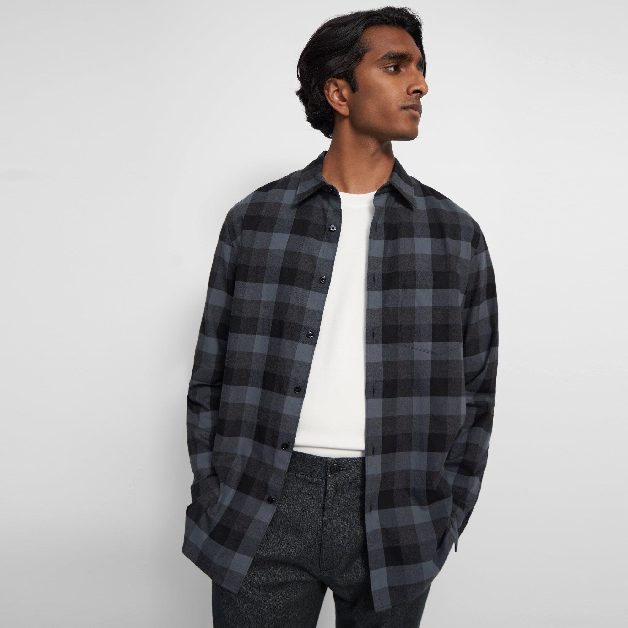 Irving Shirt in Overdyed Cotton Gingham