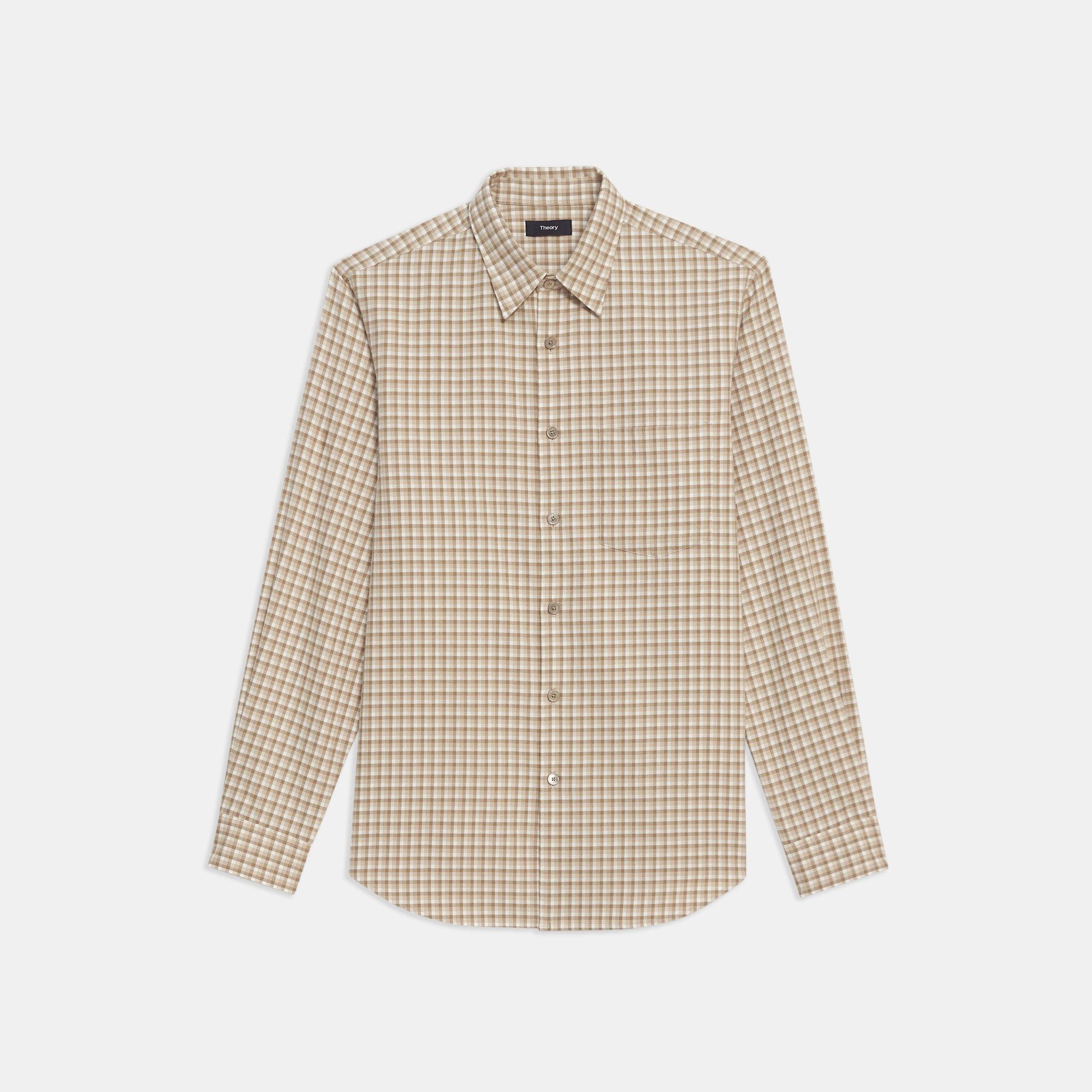 Irving Shirt in Overdyed Cotton Gingham