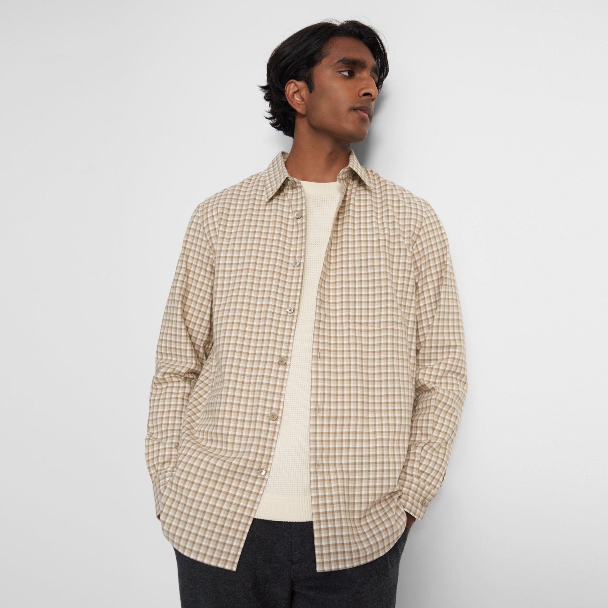 Irving Shirt in Overdyed Cotton Gingham