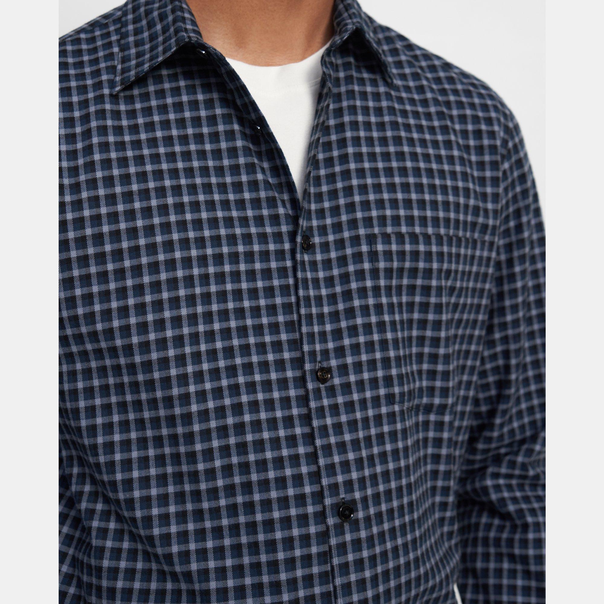 Irving Shirt in Overdyed Cotton Gingham