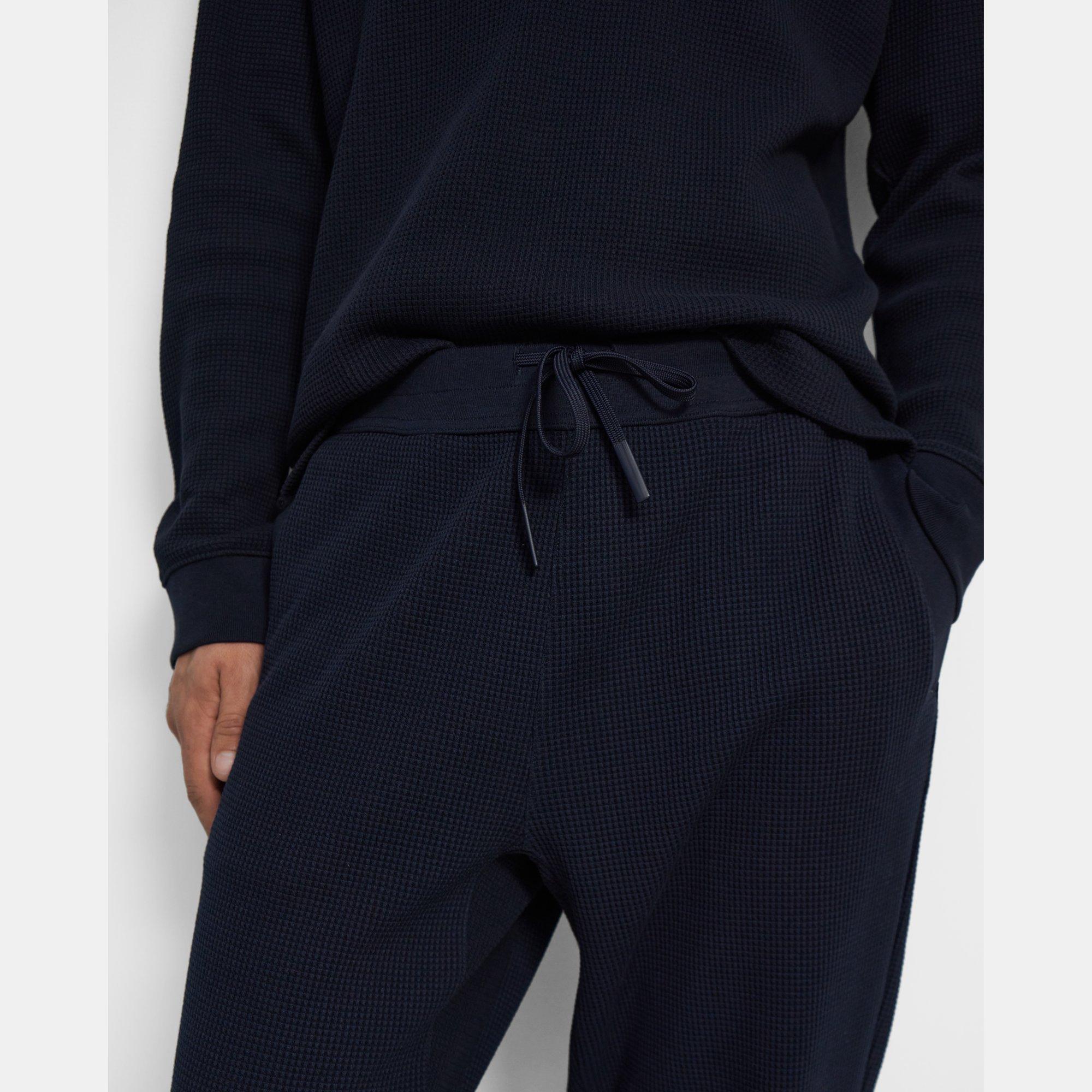 theory waffle knit jogger