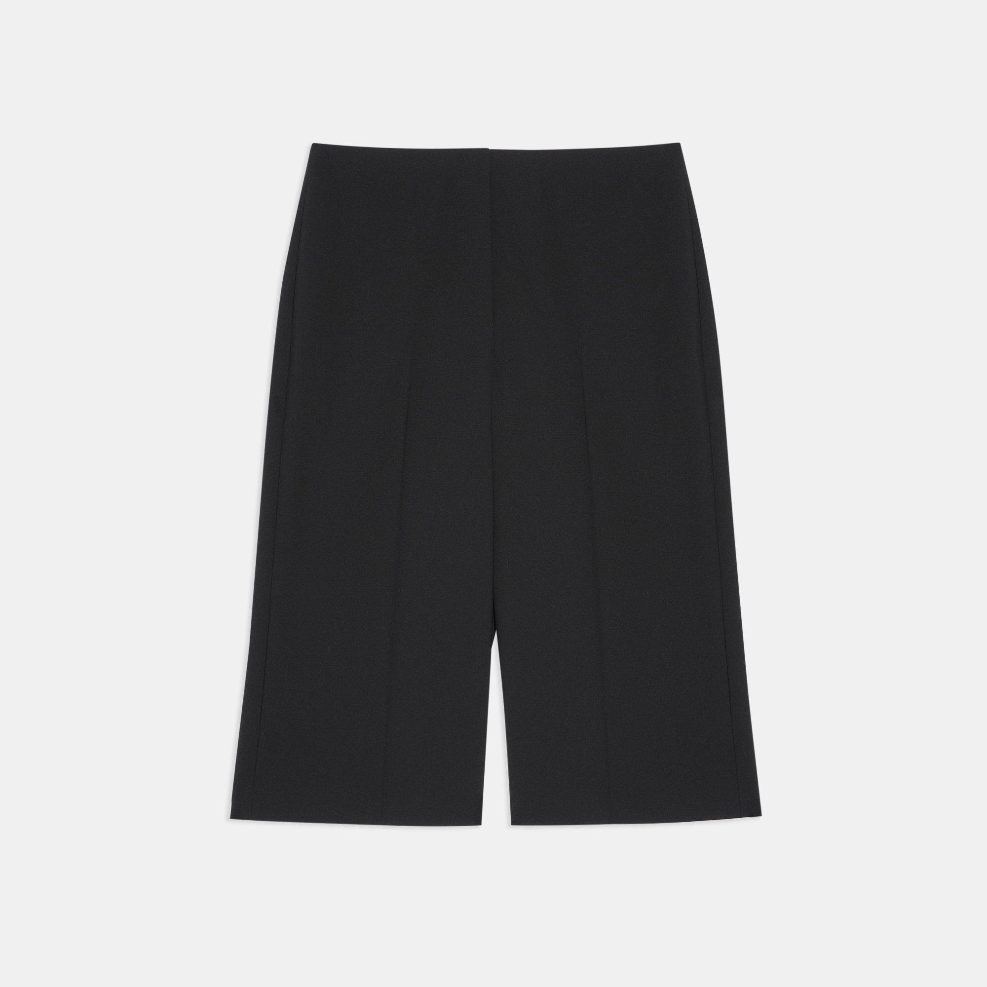 Cropped Culotte in Good Wool