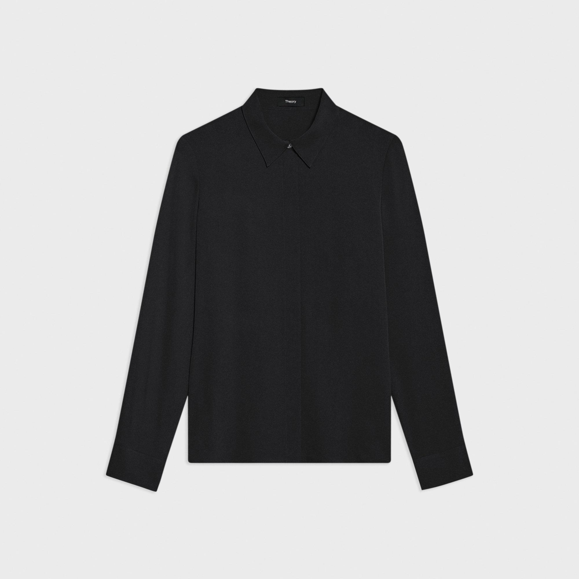 Black Good Wool Etiennette Blazer | Theory