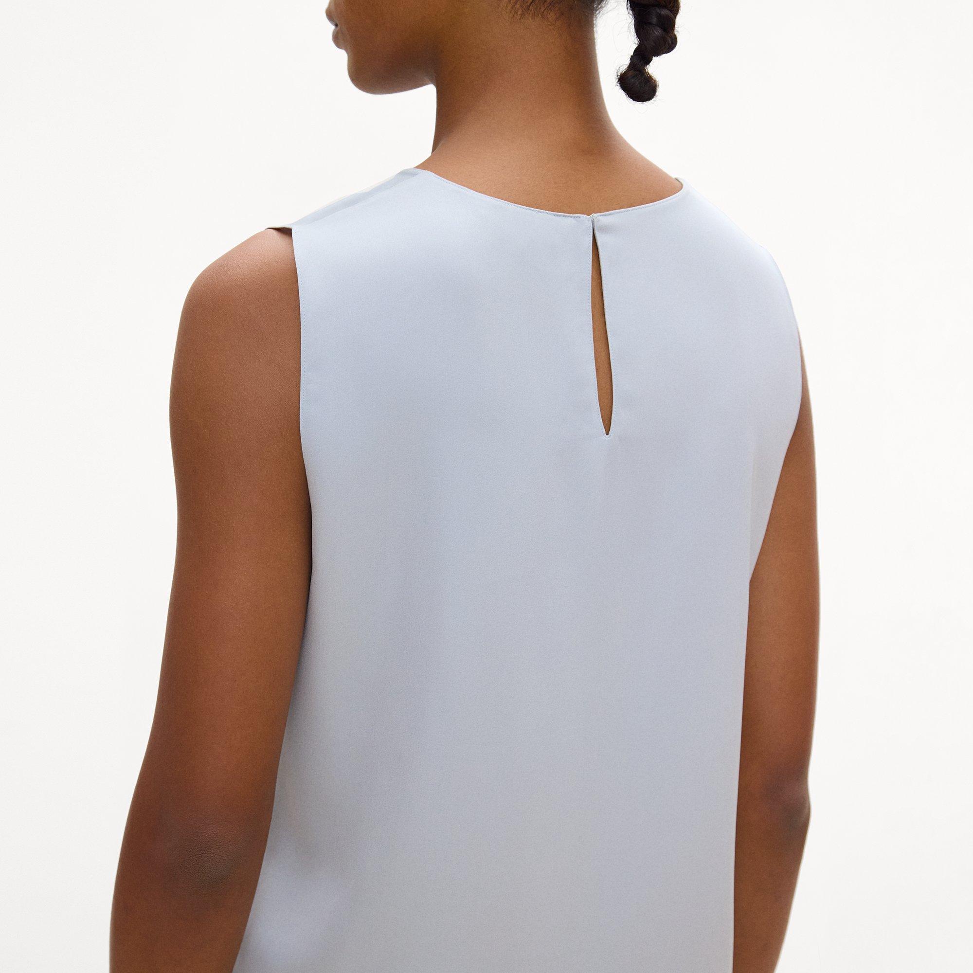 Top en georgette de soie