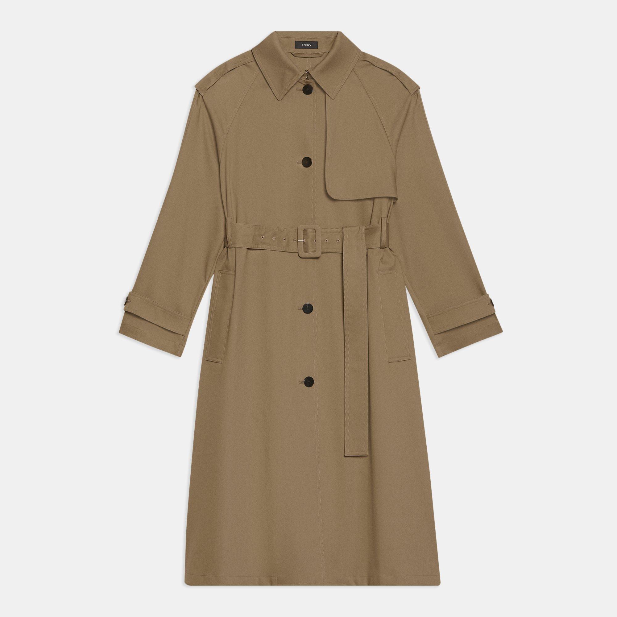 オンラインサイト Theory 2022SS Bond Twill Classic Trench トレンチ