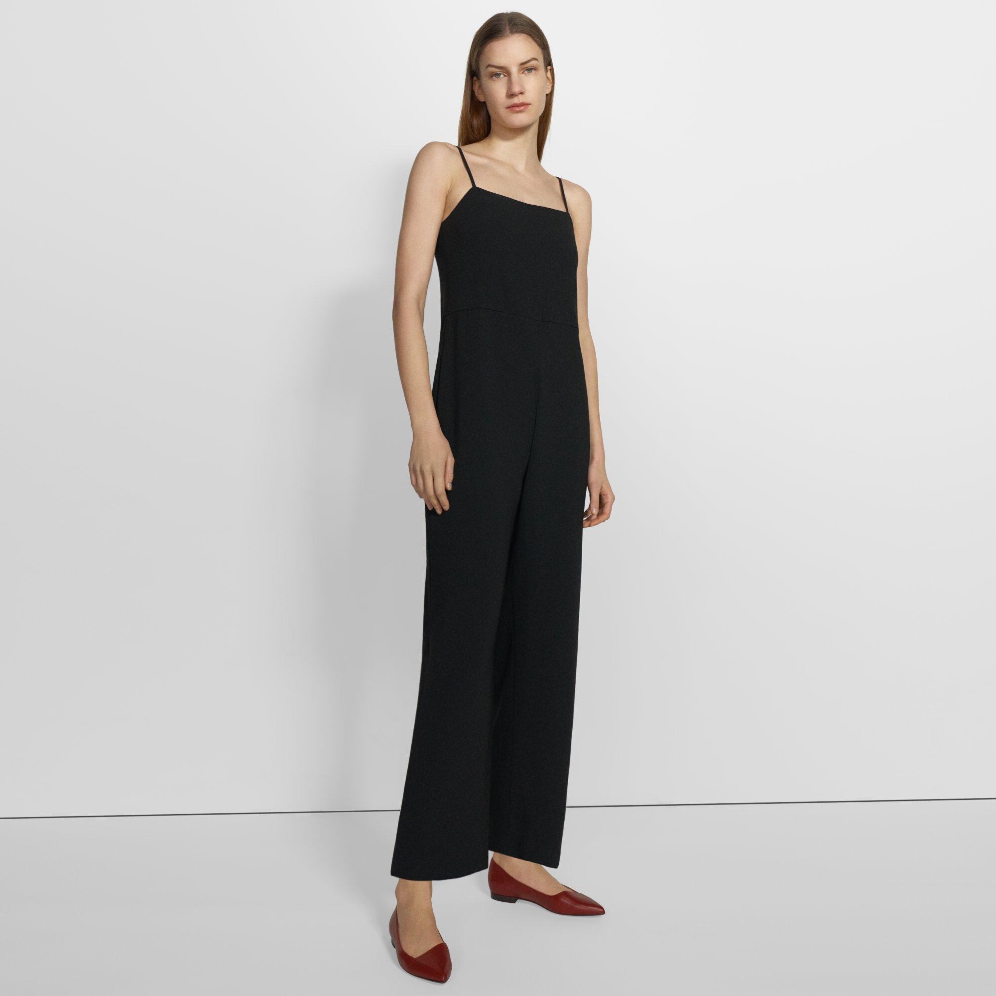 美品 Theory ADMIRAL CREPE JUMPSUIT-