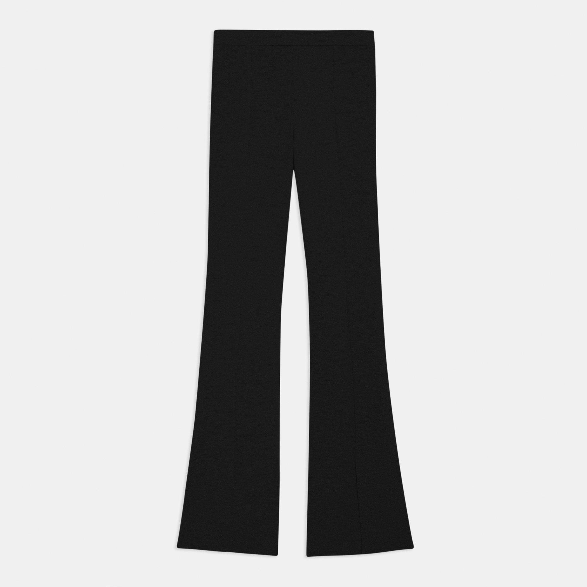 Slit Demitria Pant in Double-Knit Jersey