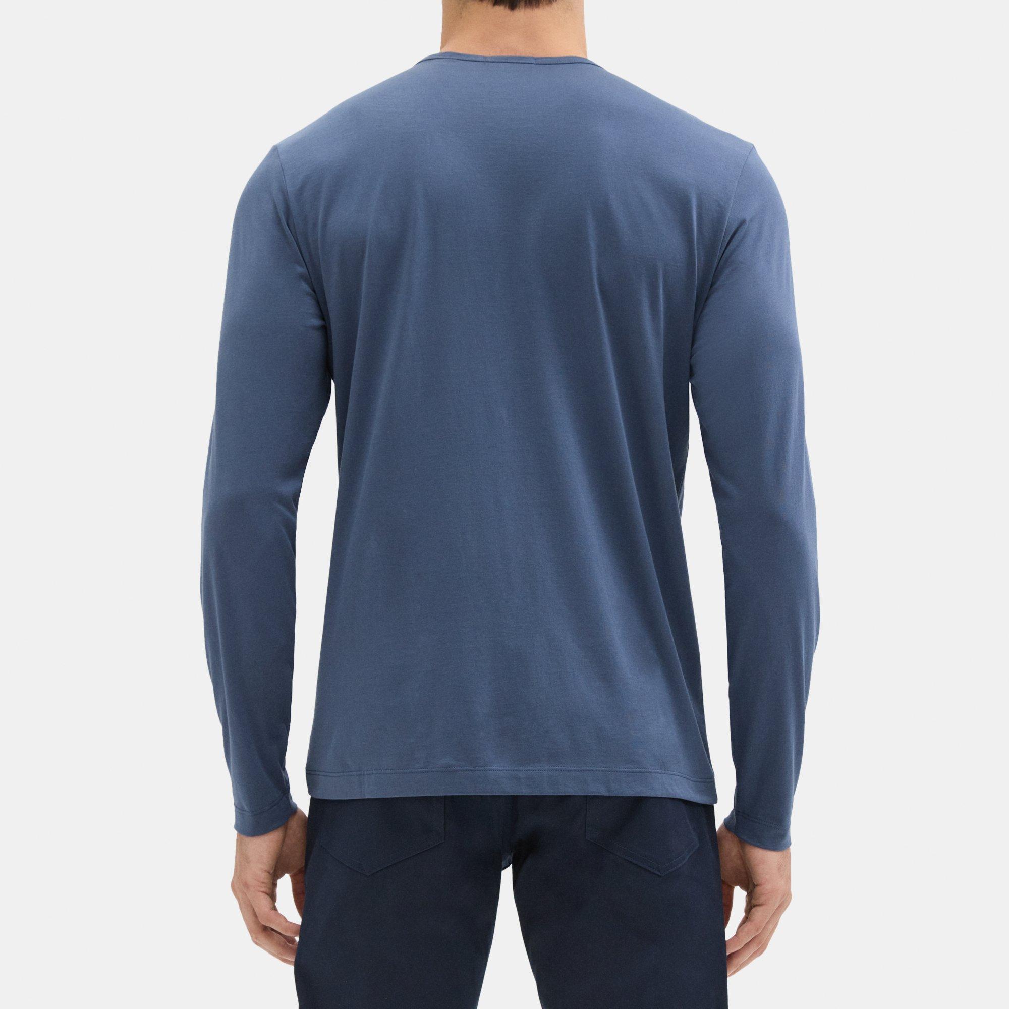 Relaxed Long-Sleeve Tee in Organic Cotton