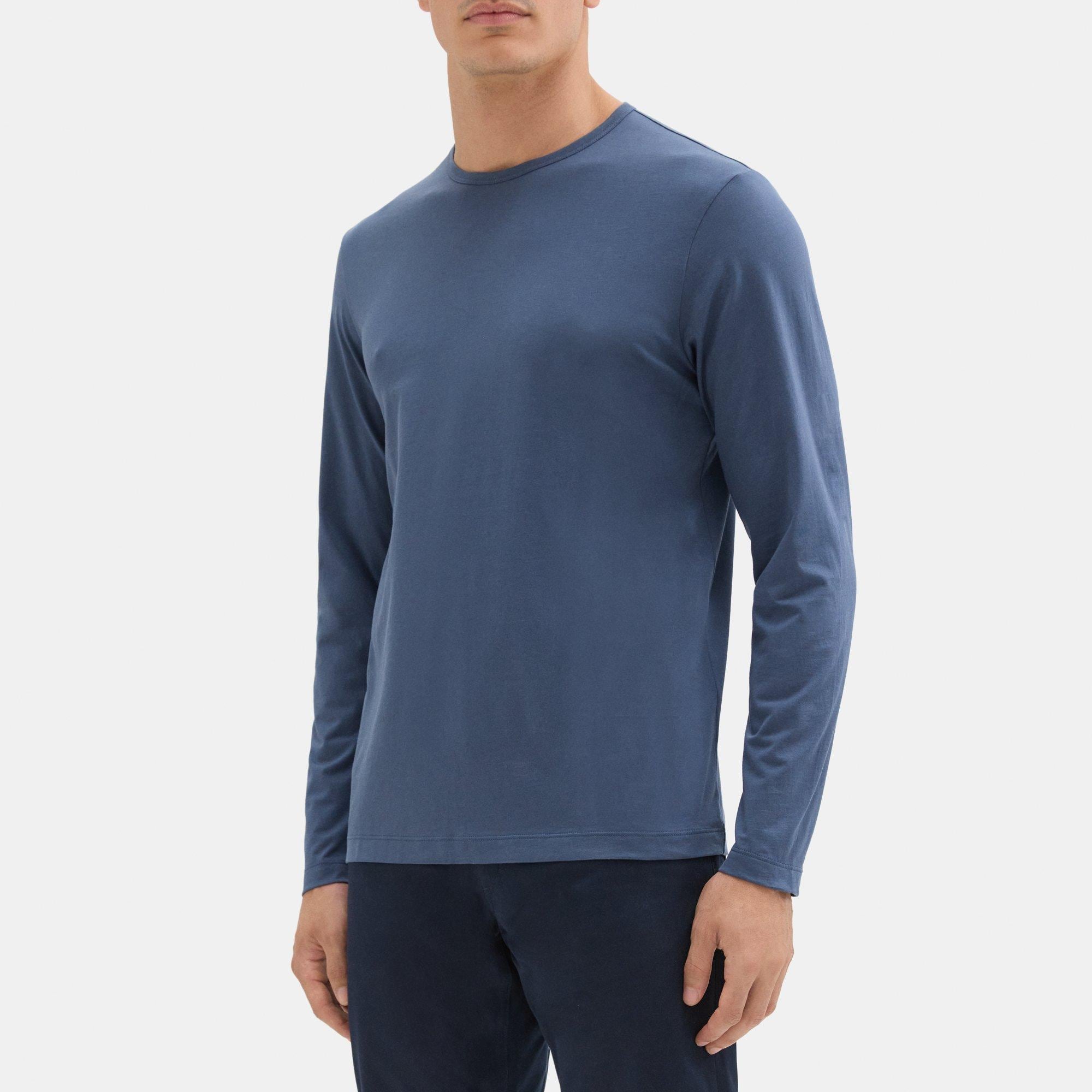 Relaxed Long-Sleeve Tee in Organic Cotton