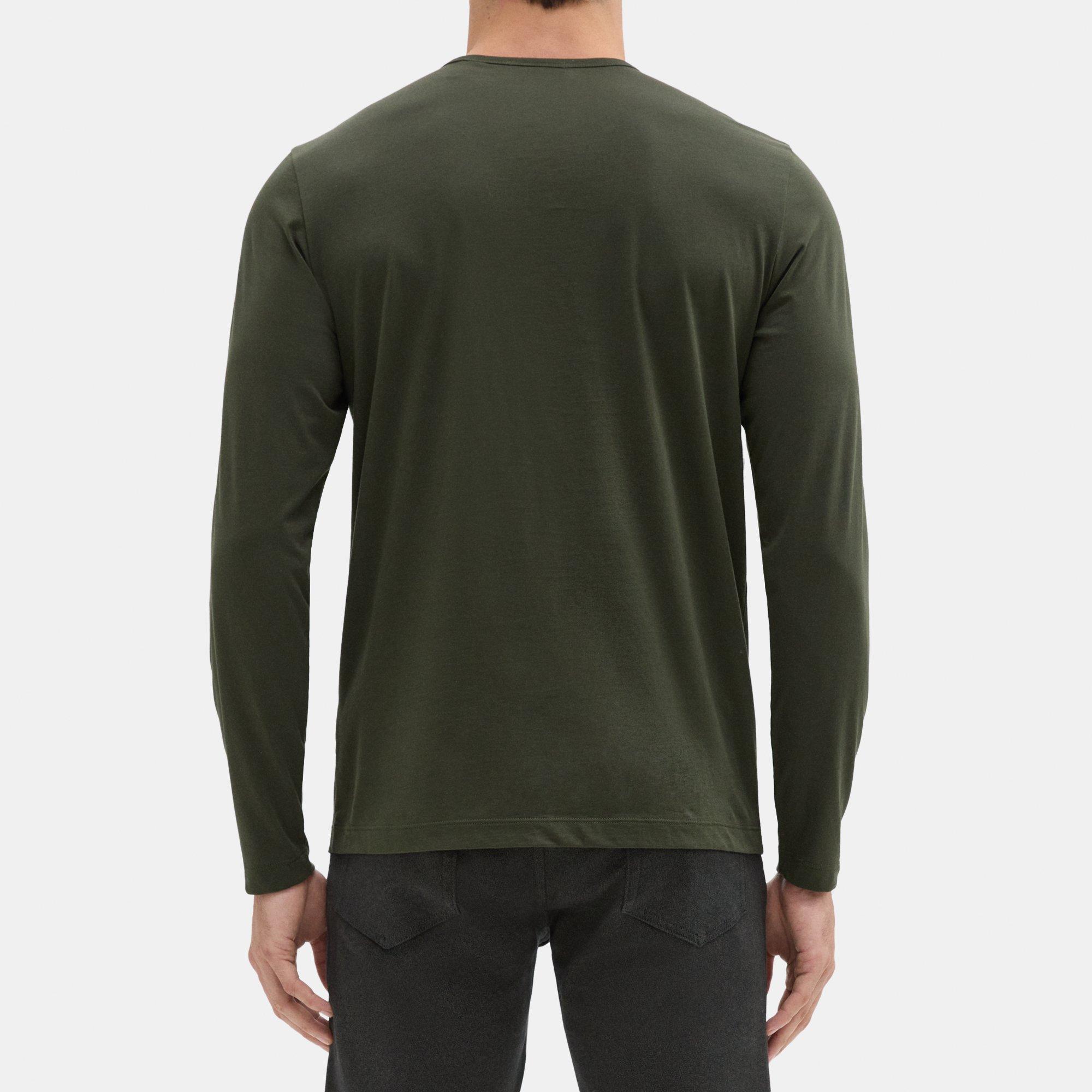 Relaxed Long-Sleeve Tee in Organic Cotton