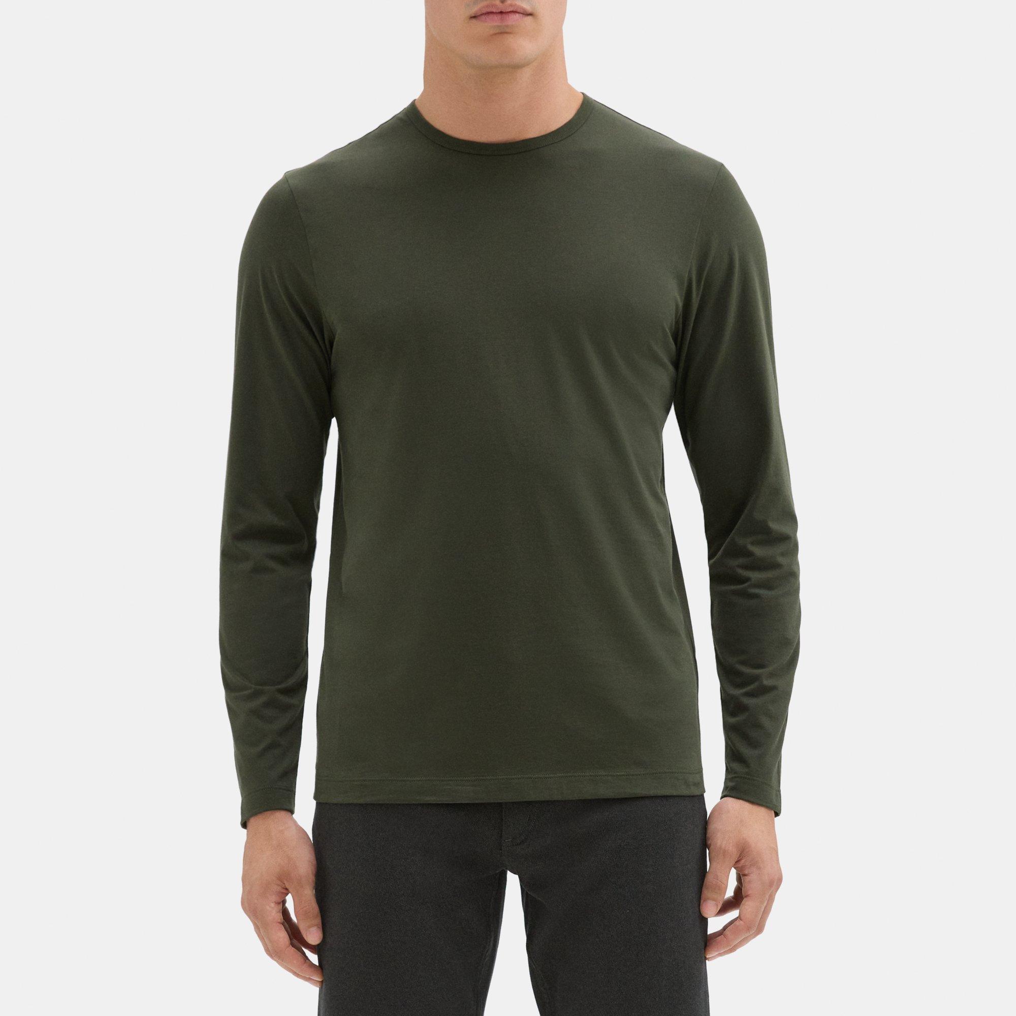 Relaxed Long-Sleeve Tee in Organic Cotton
