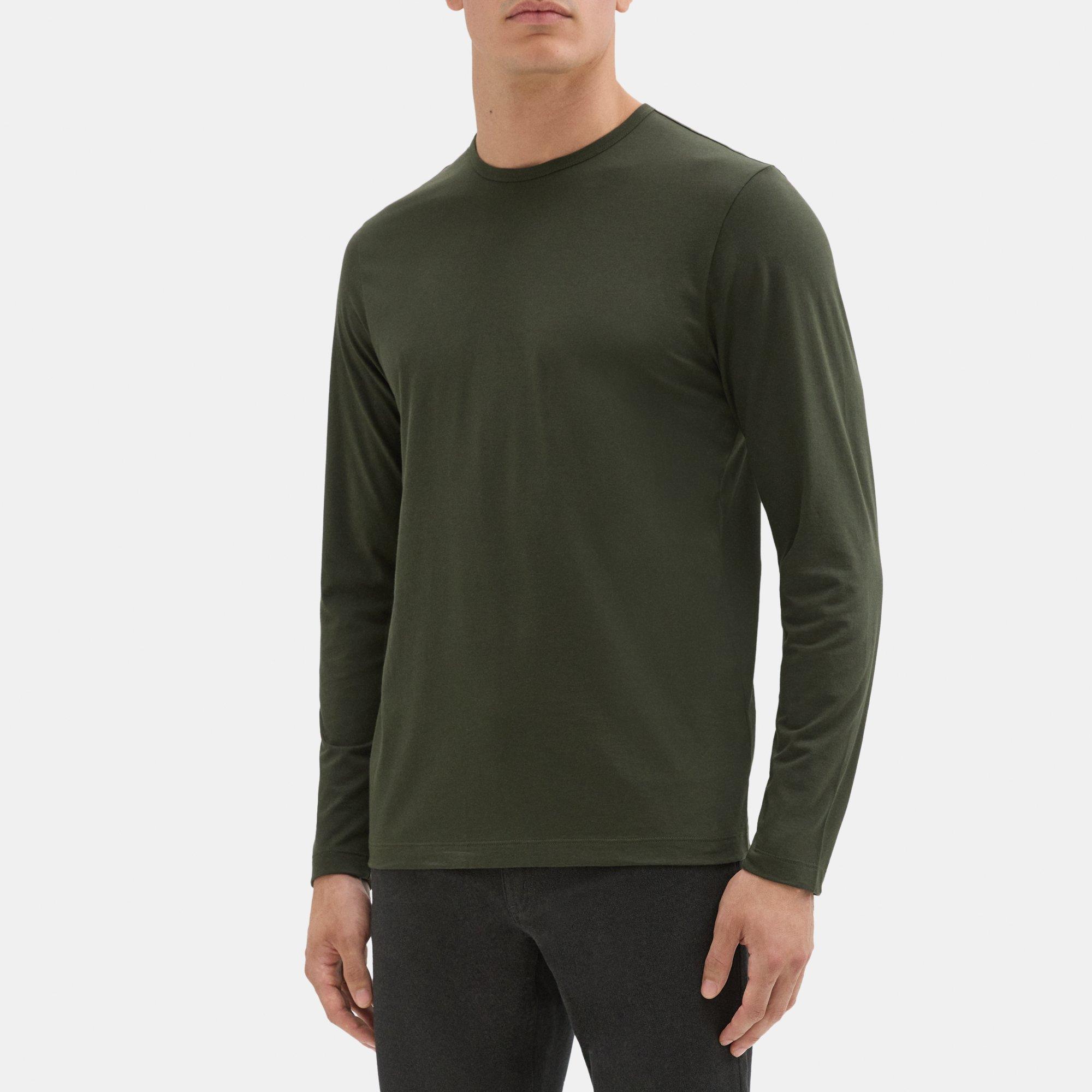 Relaxed Long-Sleeve Tee in Organic Cotton