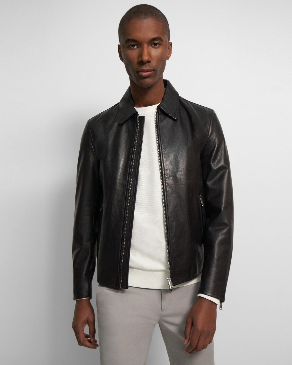 Wynmore Moto Jacket in Leather