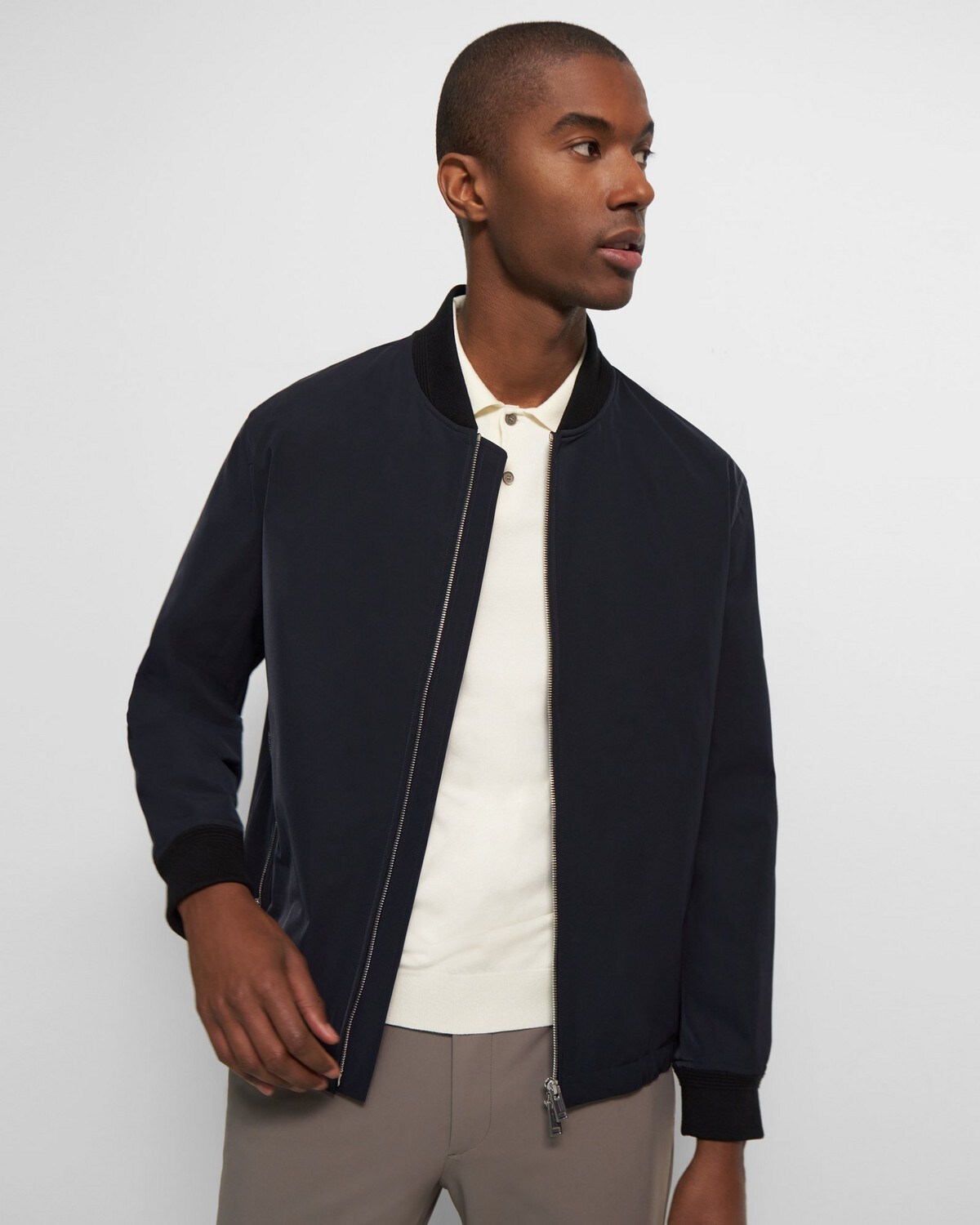 City Bomber Jacket in Foundation Tech