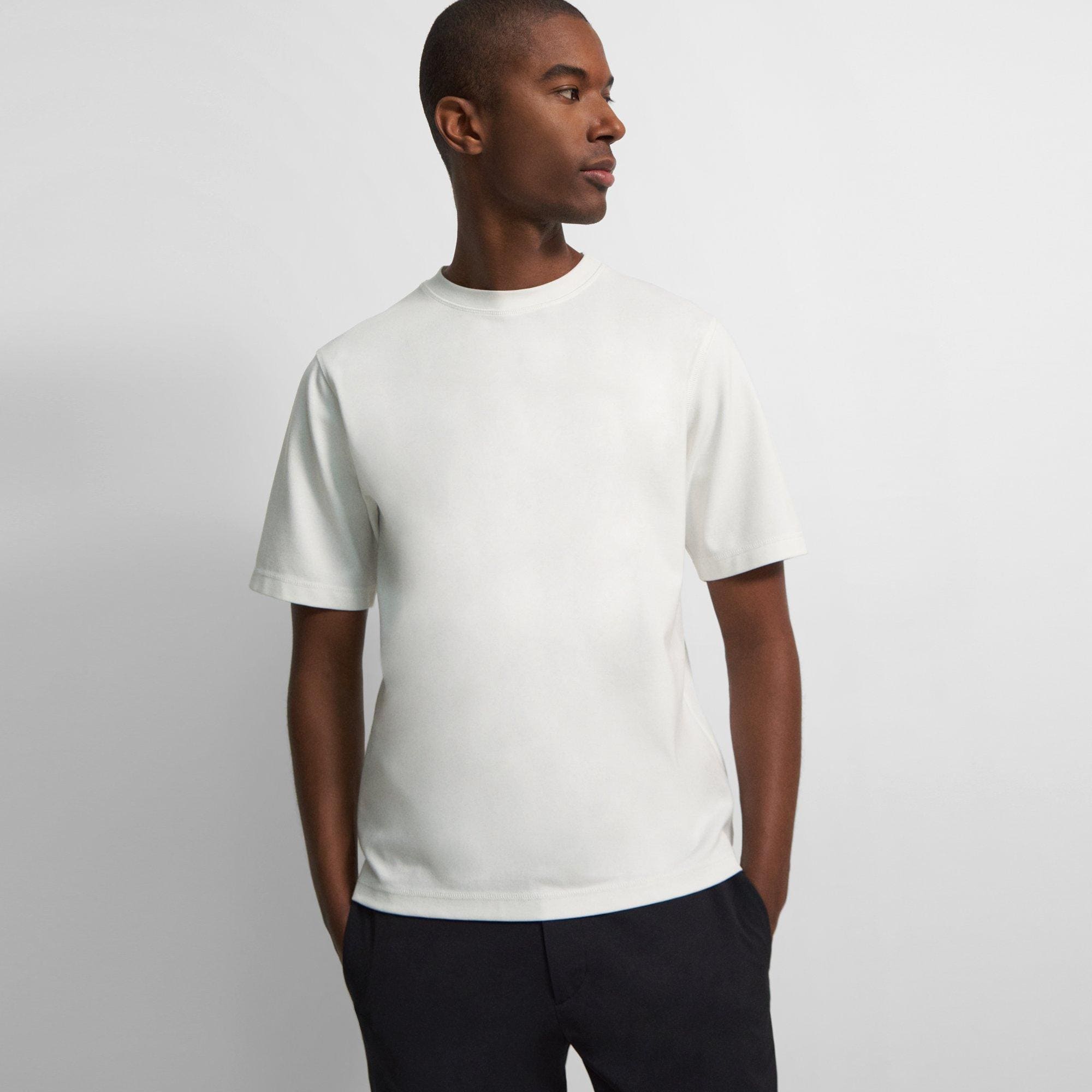 White Relay Jersey Ryder Tee | Theory