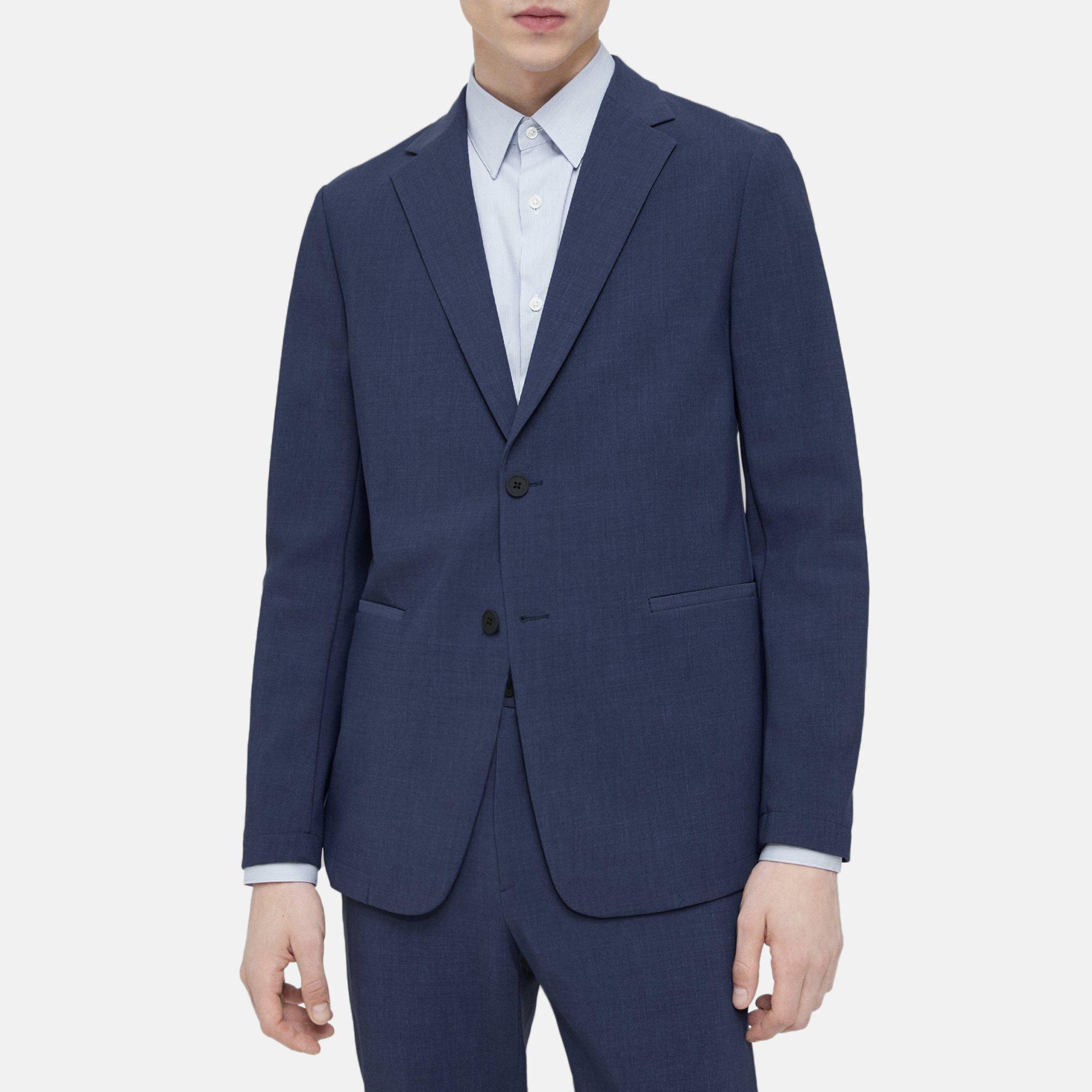 Clinton Blazer in Printed Precision Ponte