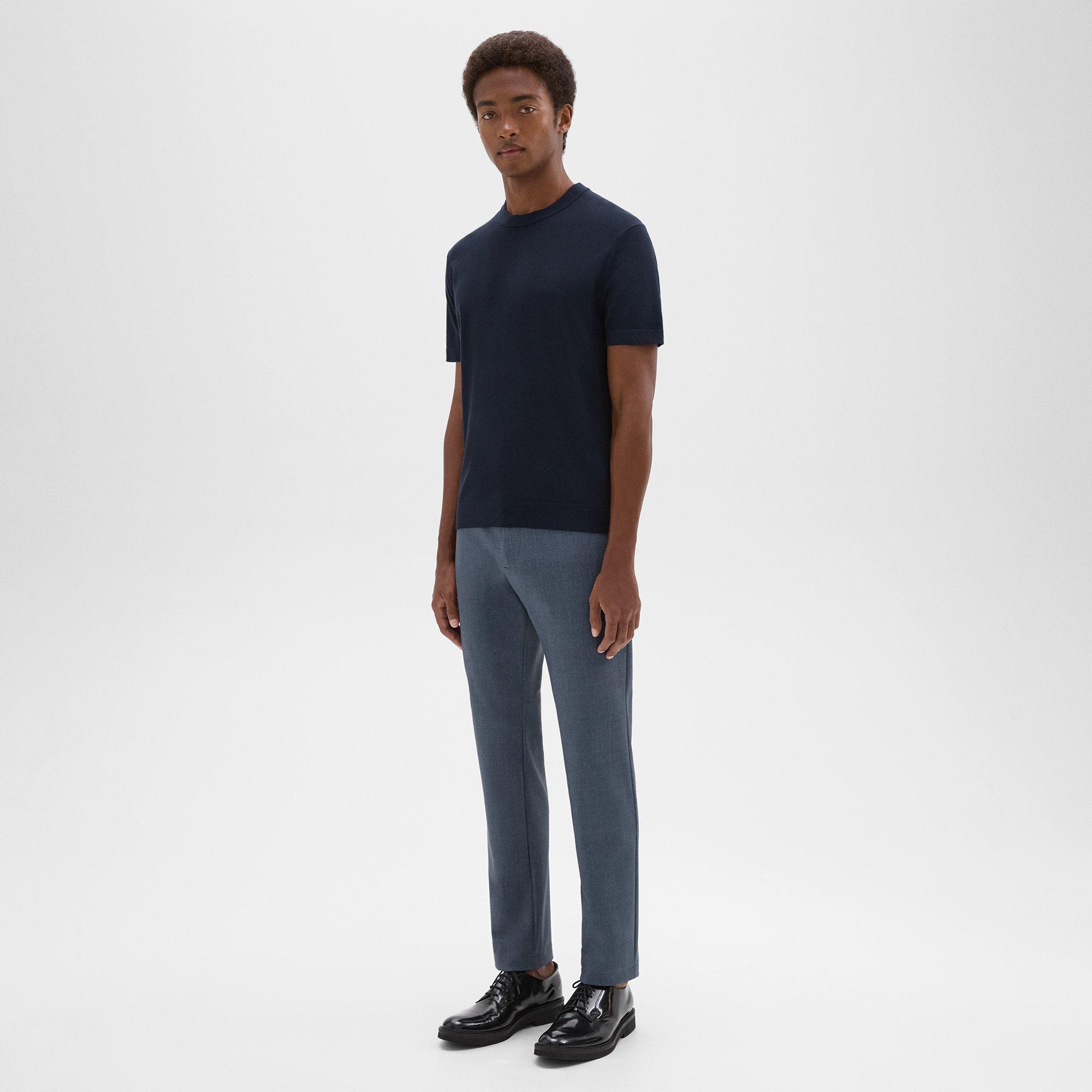 Printed Precision Ponte Zaine Pant | Theory