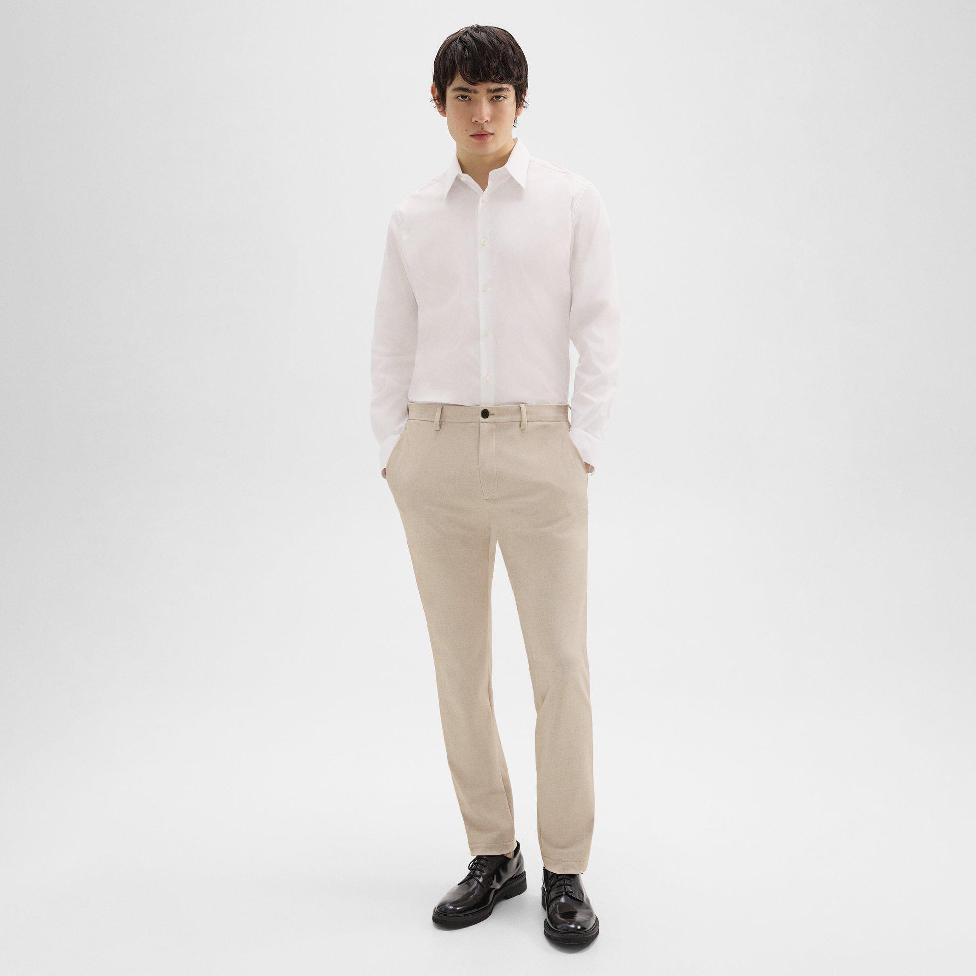 띠어리 Theory Zaine Pant in Printed Precision Ponte,SAND MULTI