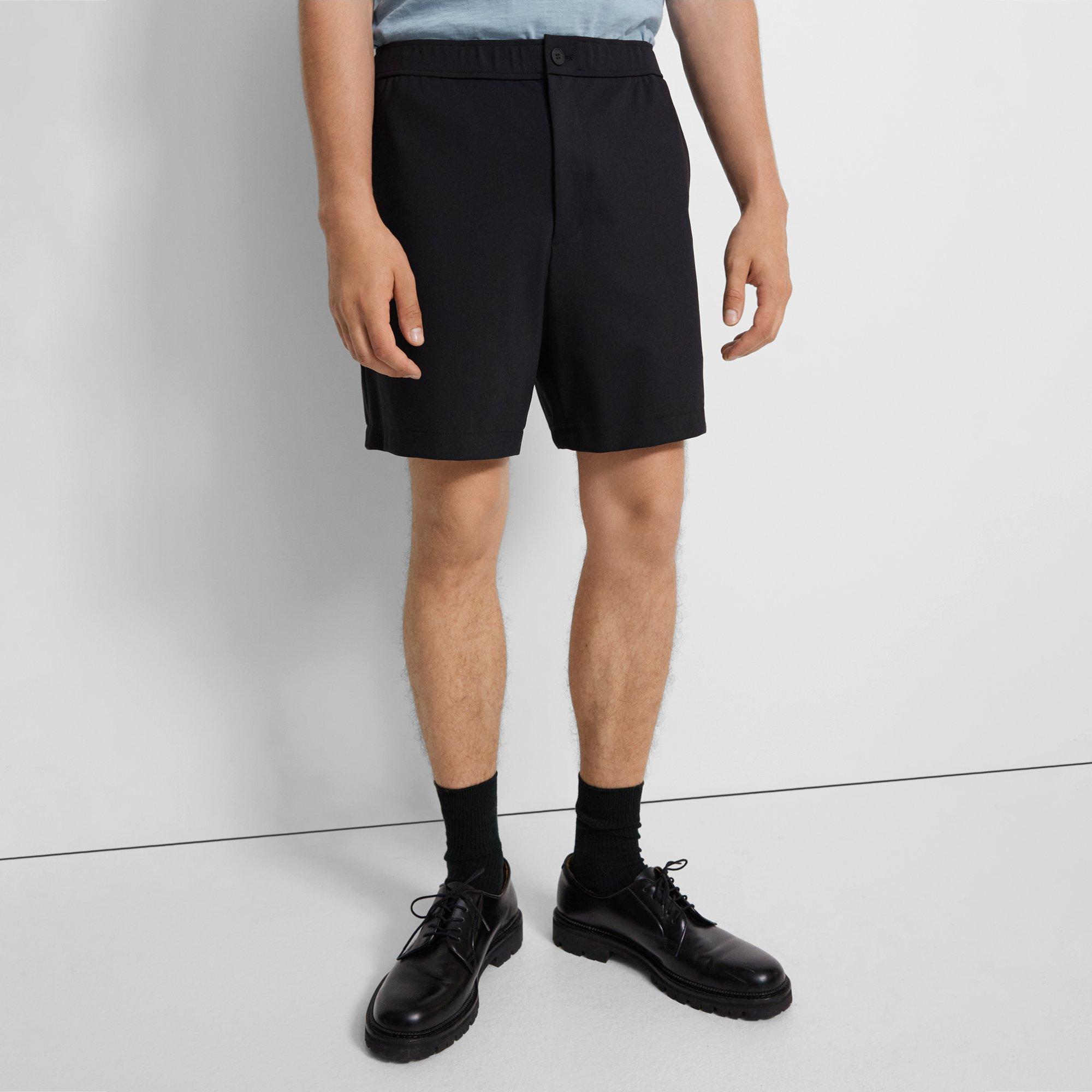 Precision Ponte Curtis Drawstring Short | Theory