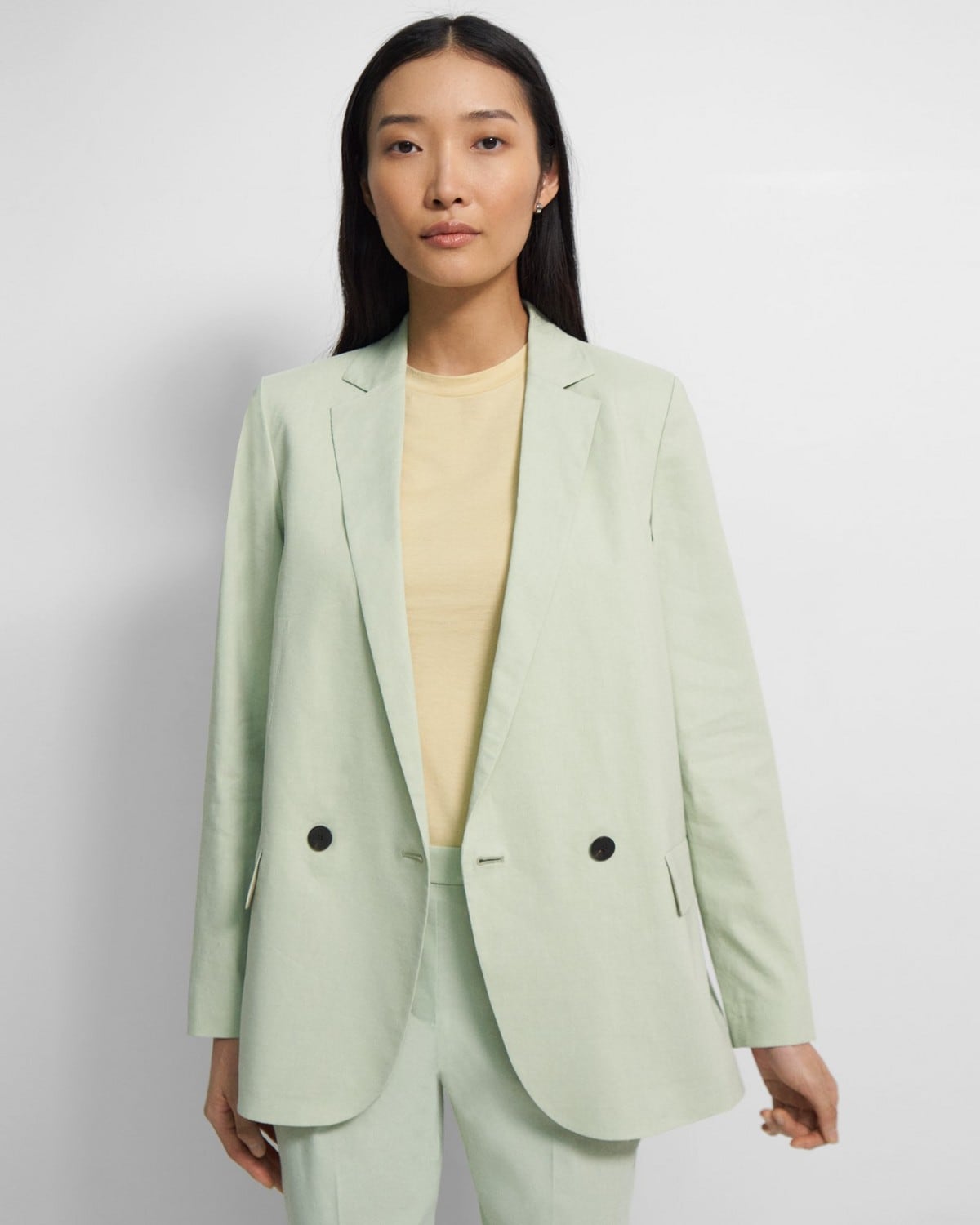 June Womens Long Suit Vest Sleeveless Blazer Jacket Work Office Wear Waistcoat Cardigans 
