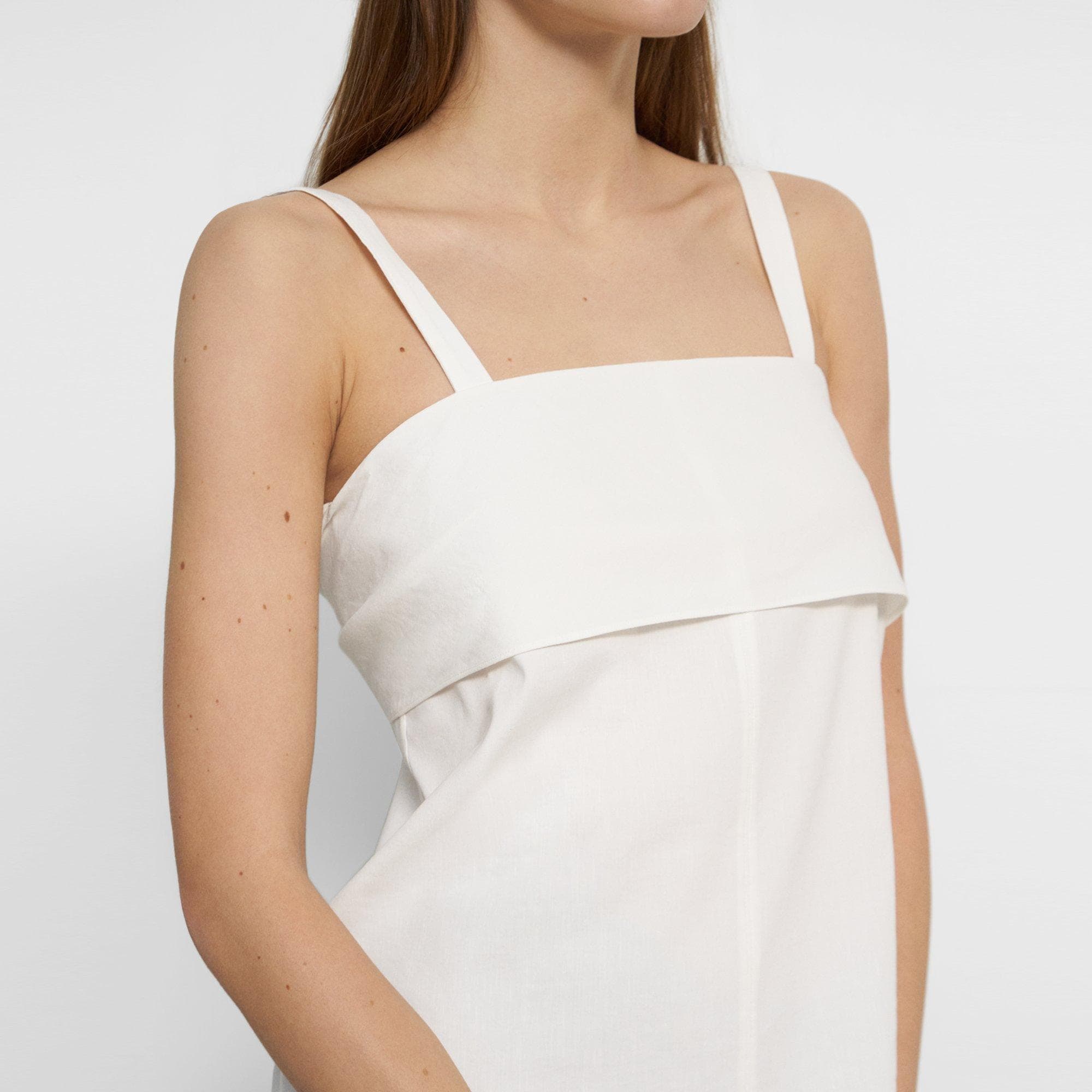 Tie-Back Top in Good Linen