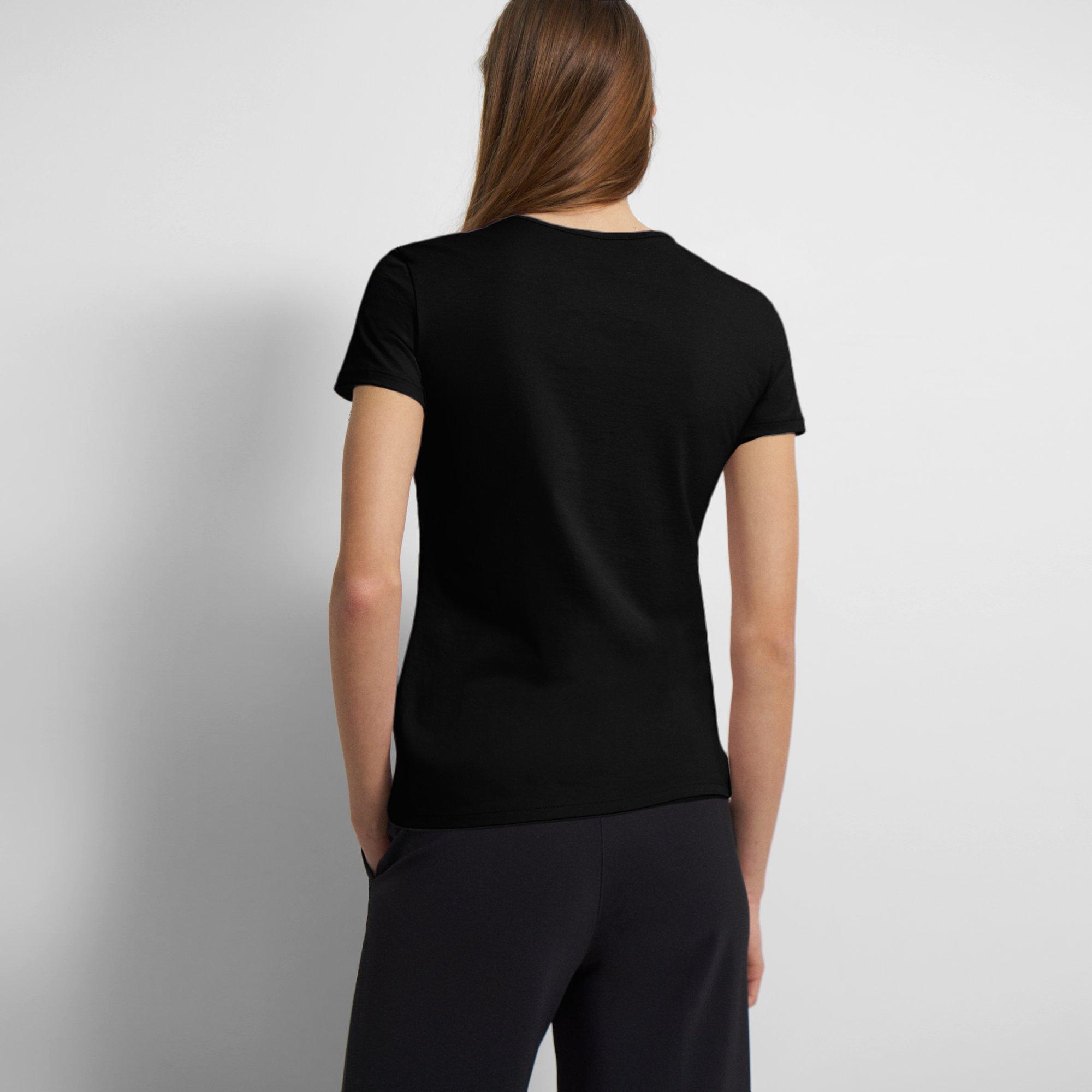 Slim Tee in Organic Cotton