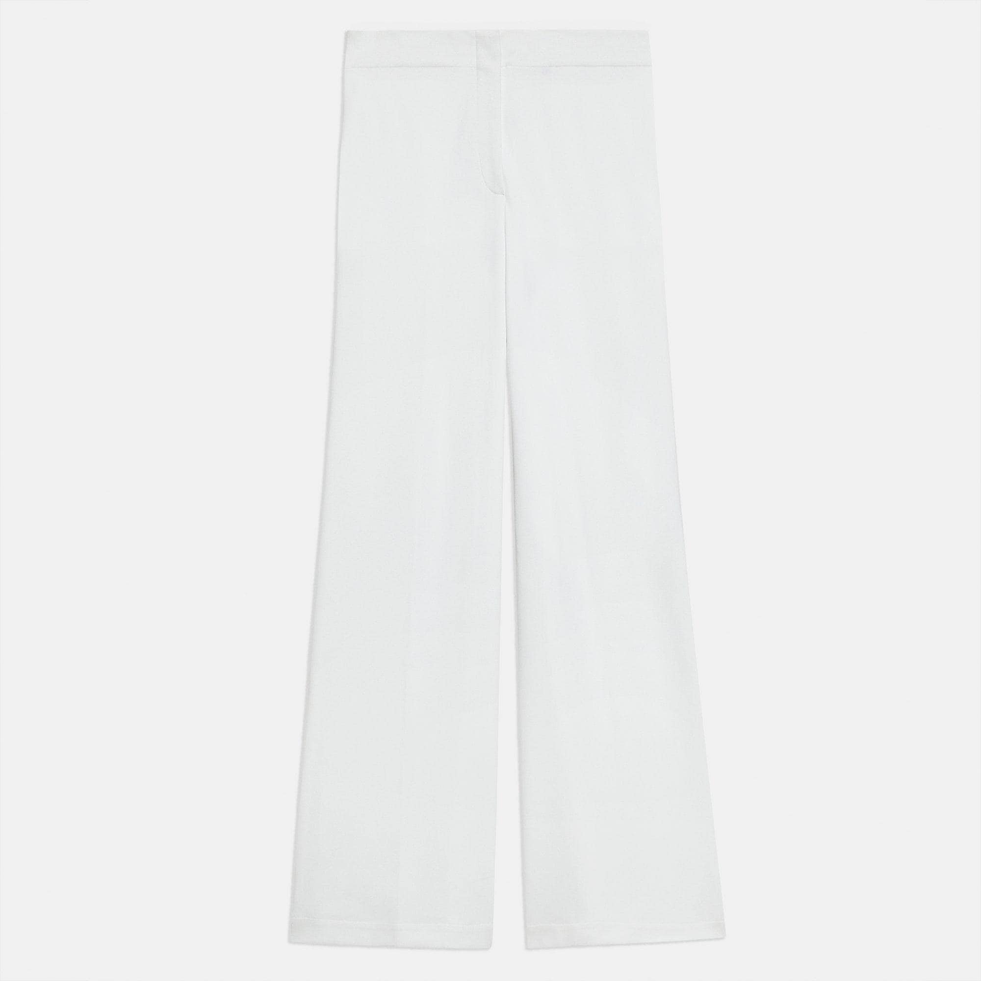 Precision Ponte Wide-Leg Pant