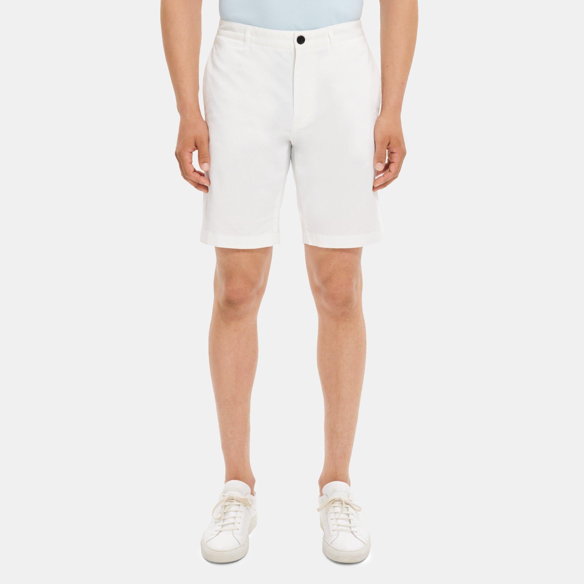Classic-Fit Short in Cotton Twill