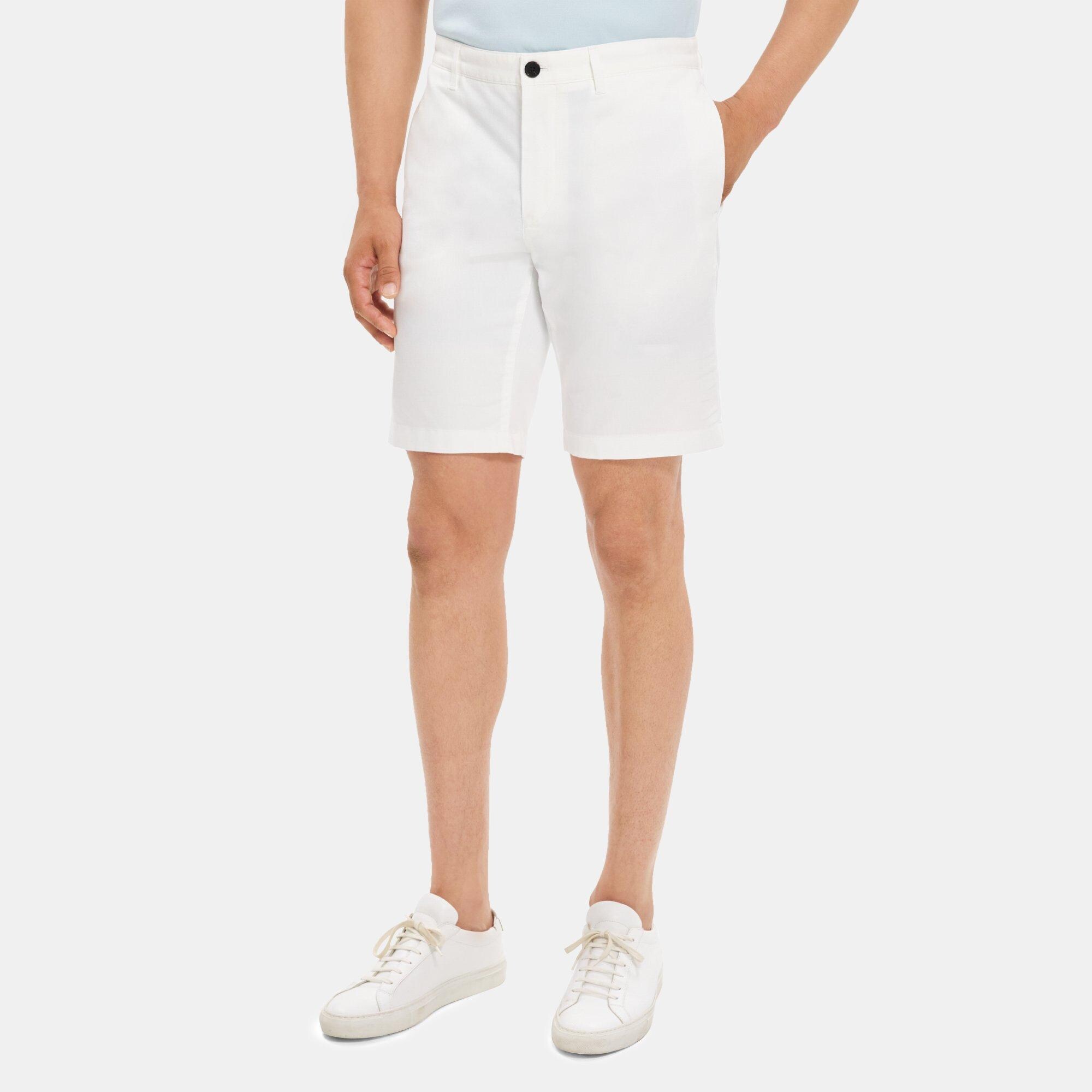 Classic-Fit Short in Cotton Twill